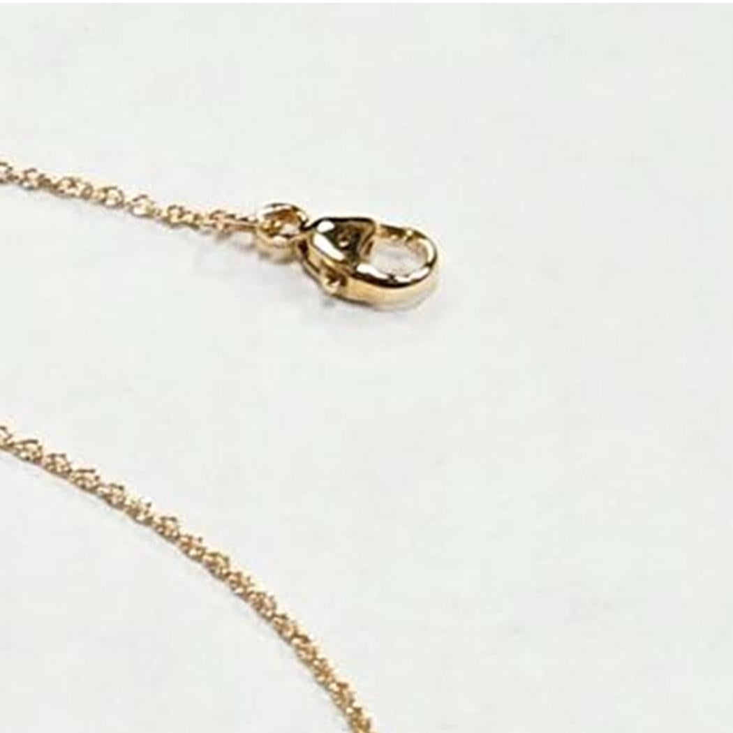 David Yurman 18K Gelbgold Diamant & rote Emaille Interlocking Herz Halskette 18 (Rundschliff) im Angebot