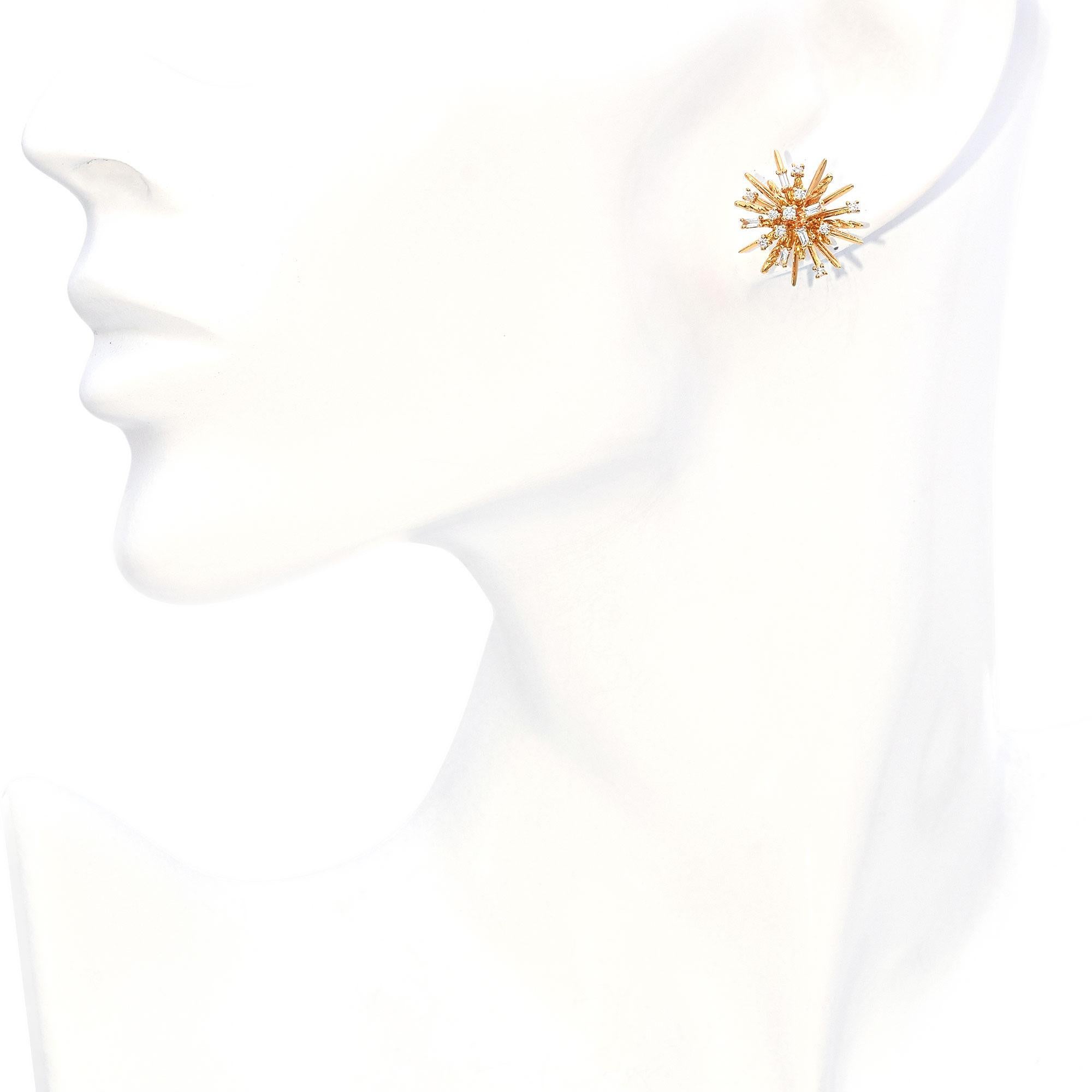 The David Yurman Supernova Collection is an evolution of the brand's Starburst line, drawing inspiration from the powerful energy release of a supernova in the universe. Crafted from 18-karat gold, each piece features dynamic starburst designs