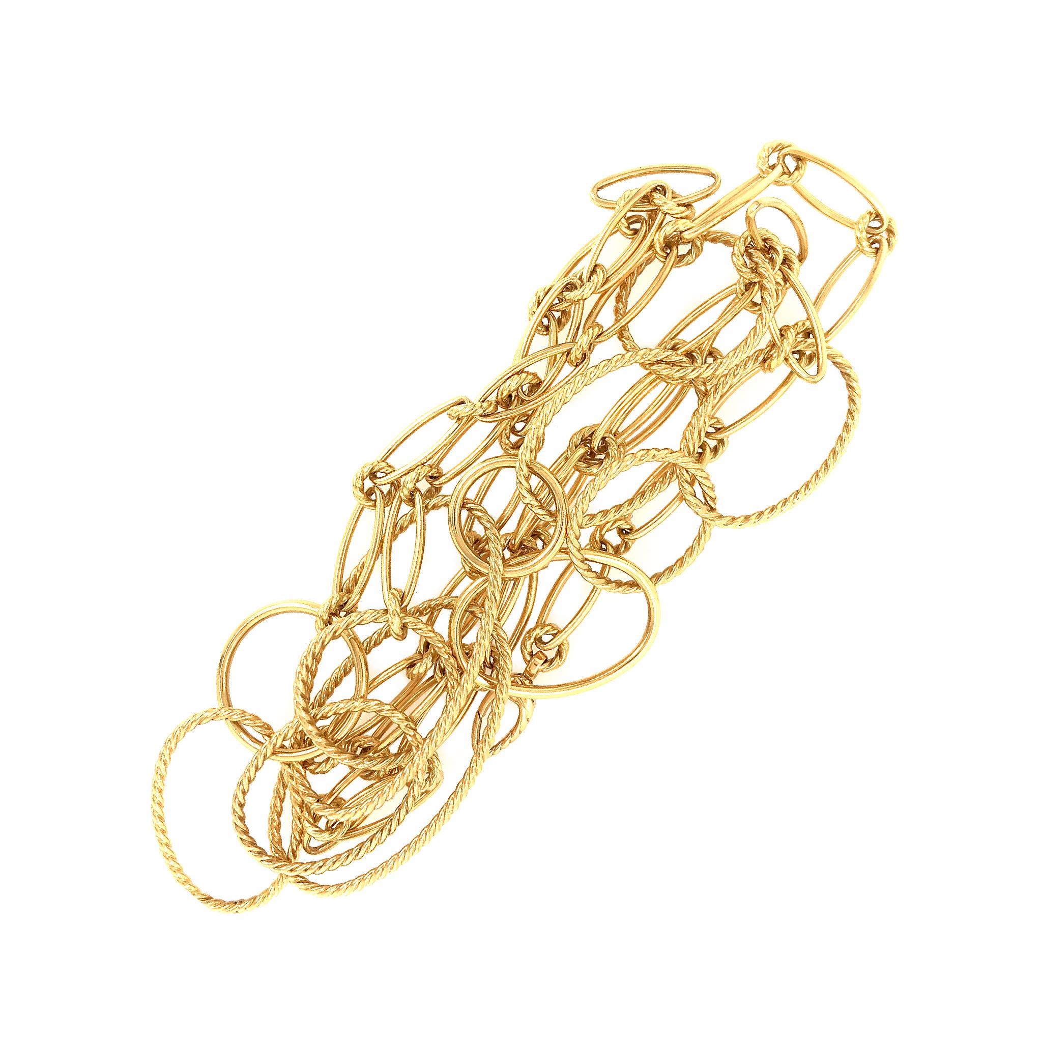 gold chain links types