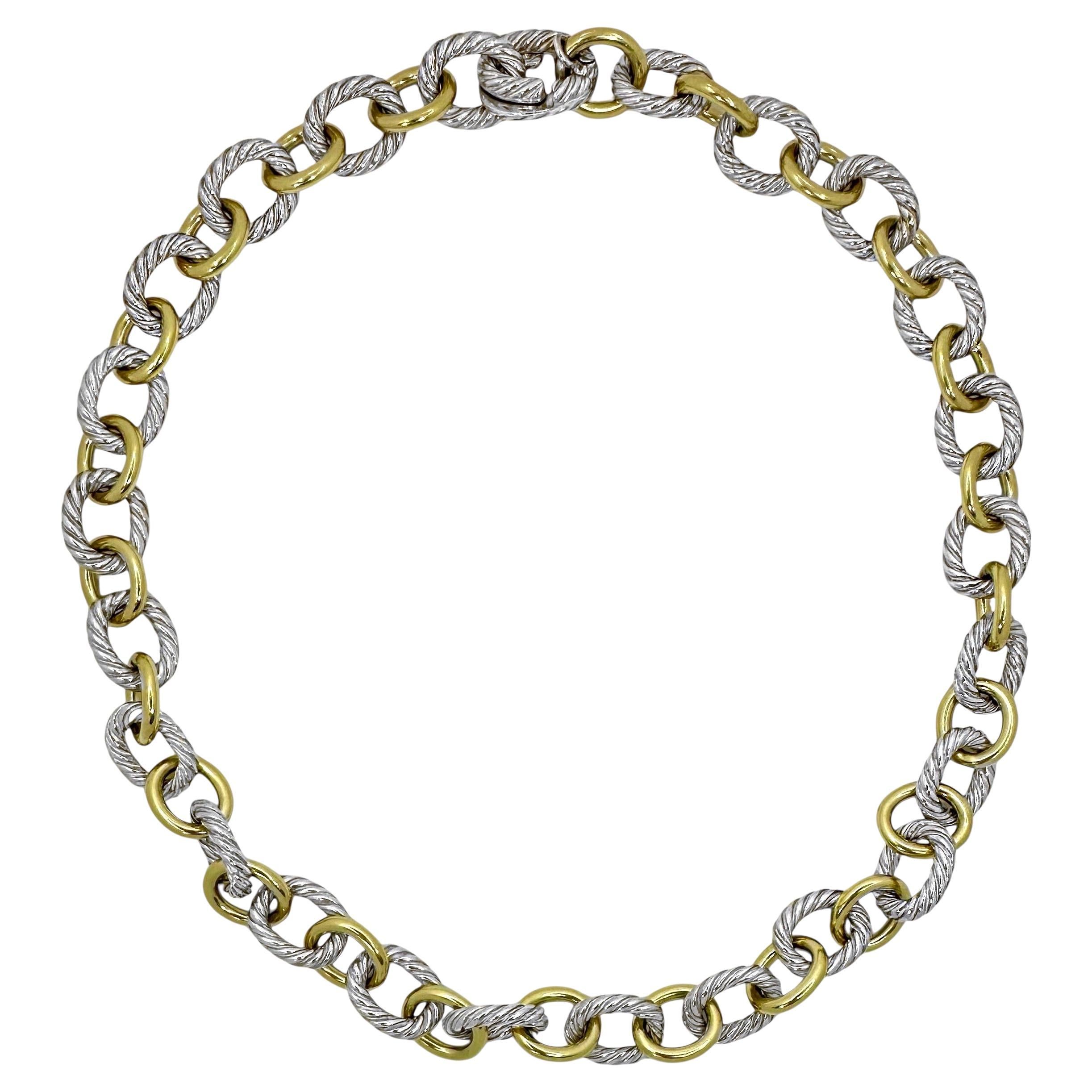 What is a cable link chain?