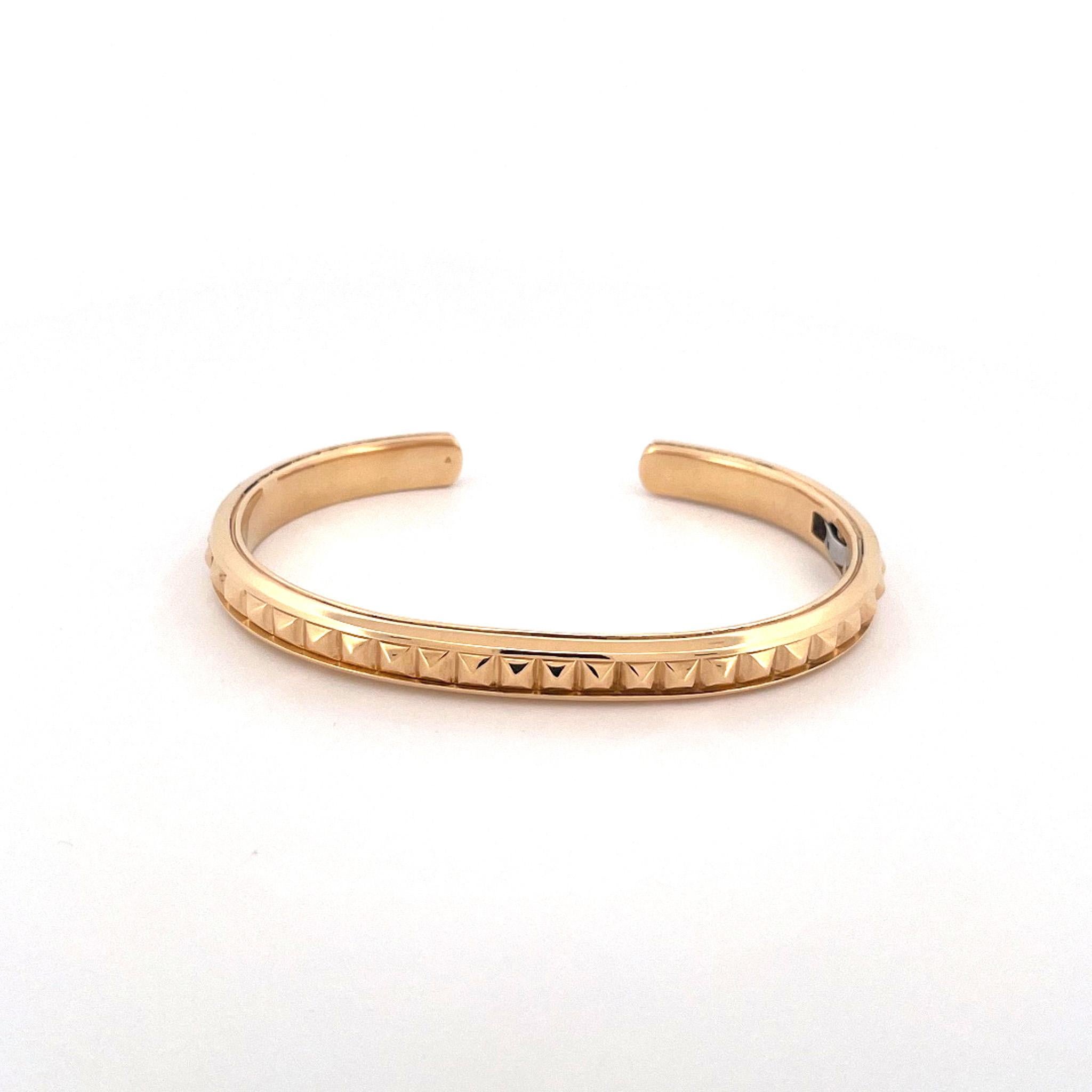 David Yurman 1990s 18k Yellow Gold Gentleman's Cuff Bracelet 1