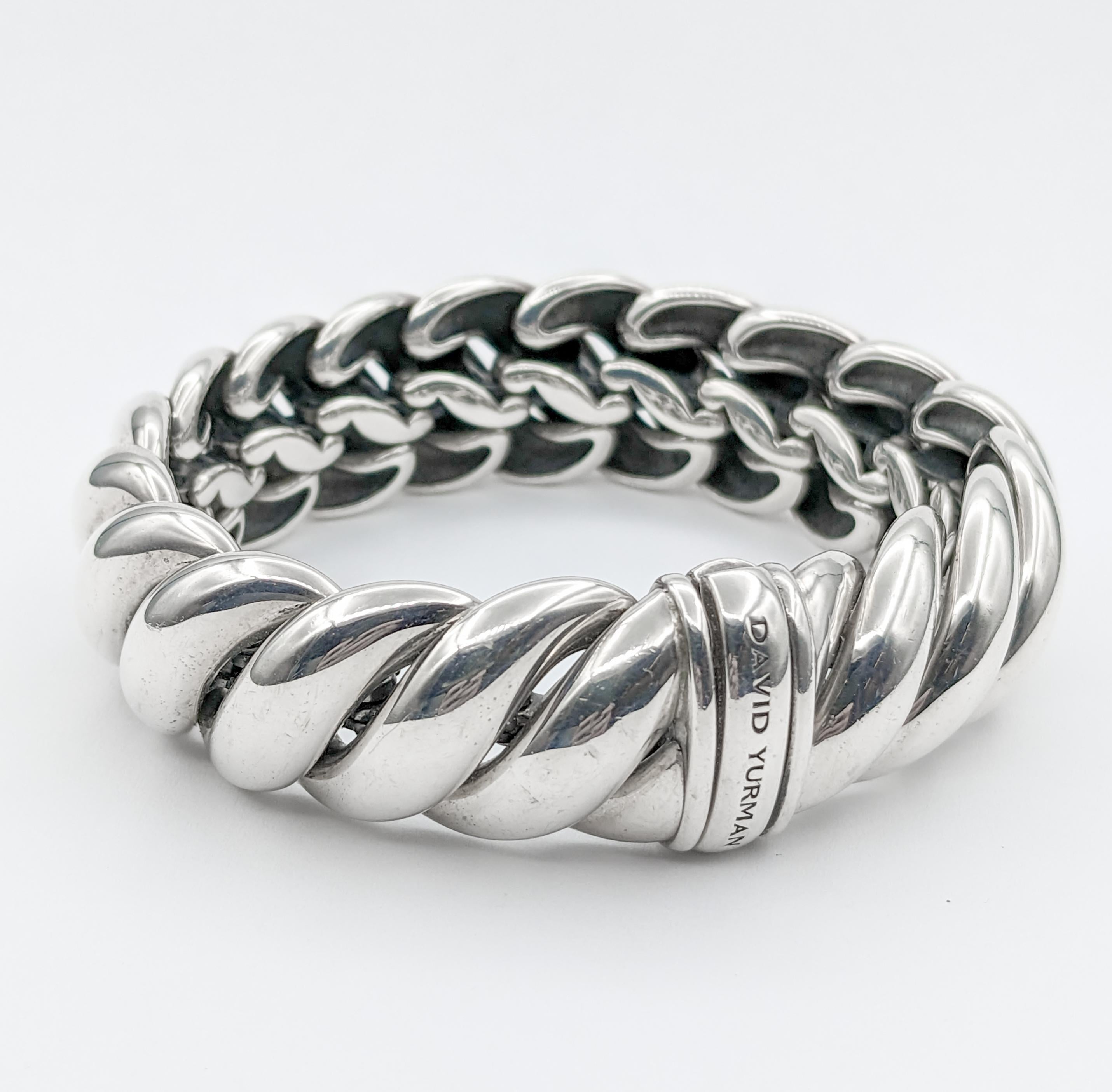 David Yurman 20 mm Hampton-Armband aus Sterlingsilber in Sterlingsilber 3