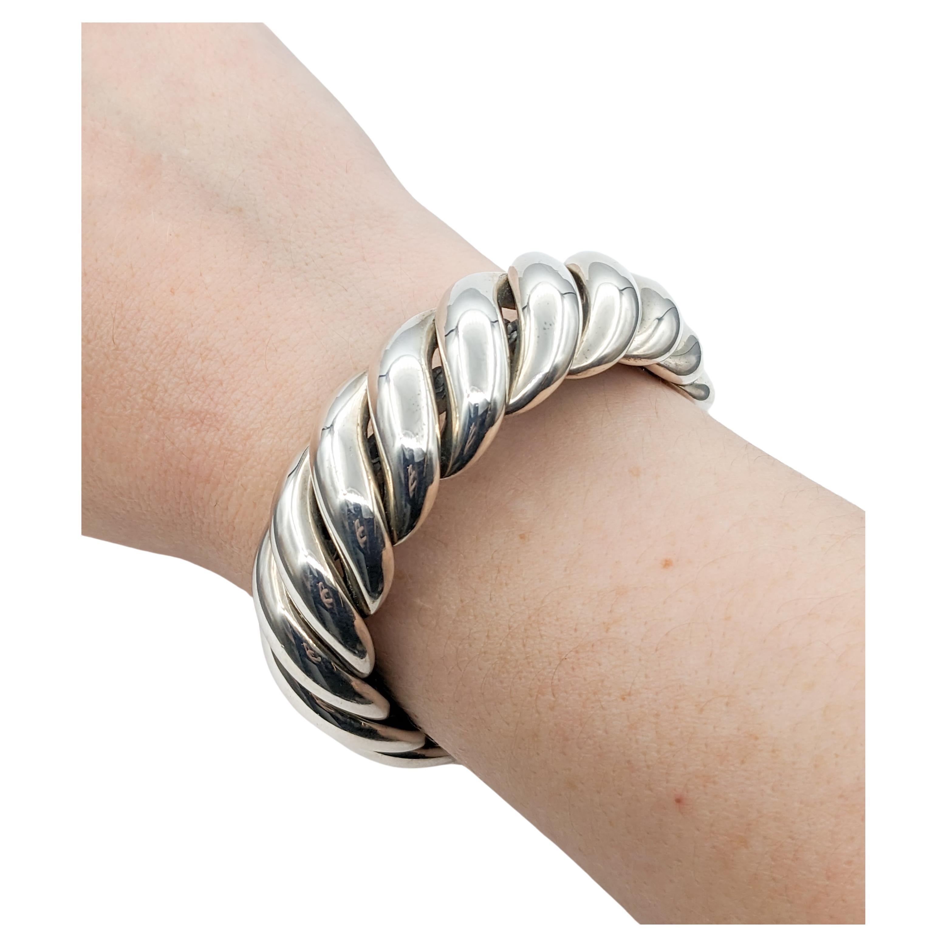 Stainless Steel Men's, Women's, Teen's Cuff Bracelet Reversible