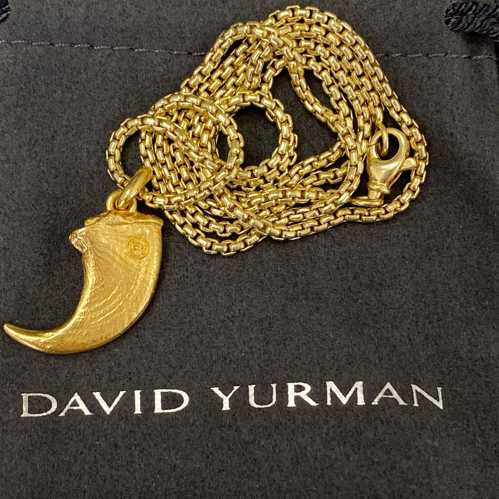 David Yurman 22k Yellow Gold 