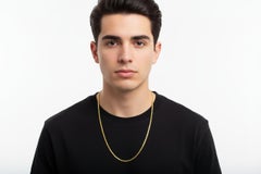 David Yurman 3.6mm 18kt Yellow Gold 24 InchBox Chain