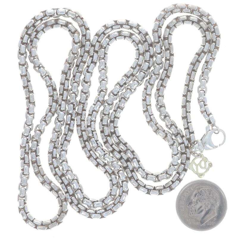 David Yurman 3.6mm Box Chain Necklace 36