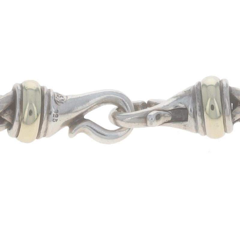 David Yurman Collier chaîne blé 6 mm 16 3/4