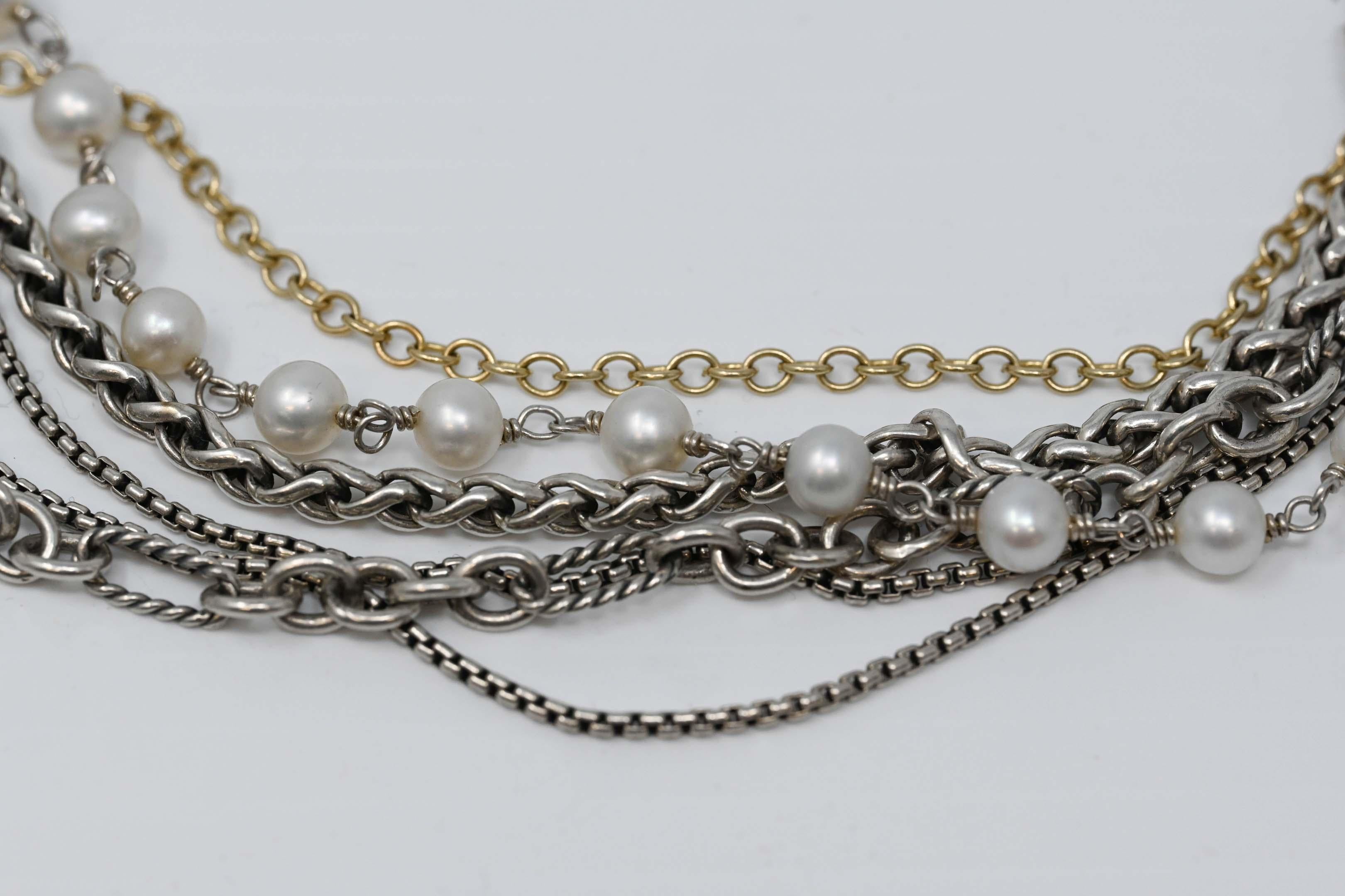 david yurman multi strand necklace