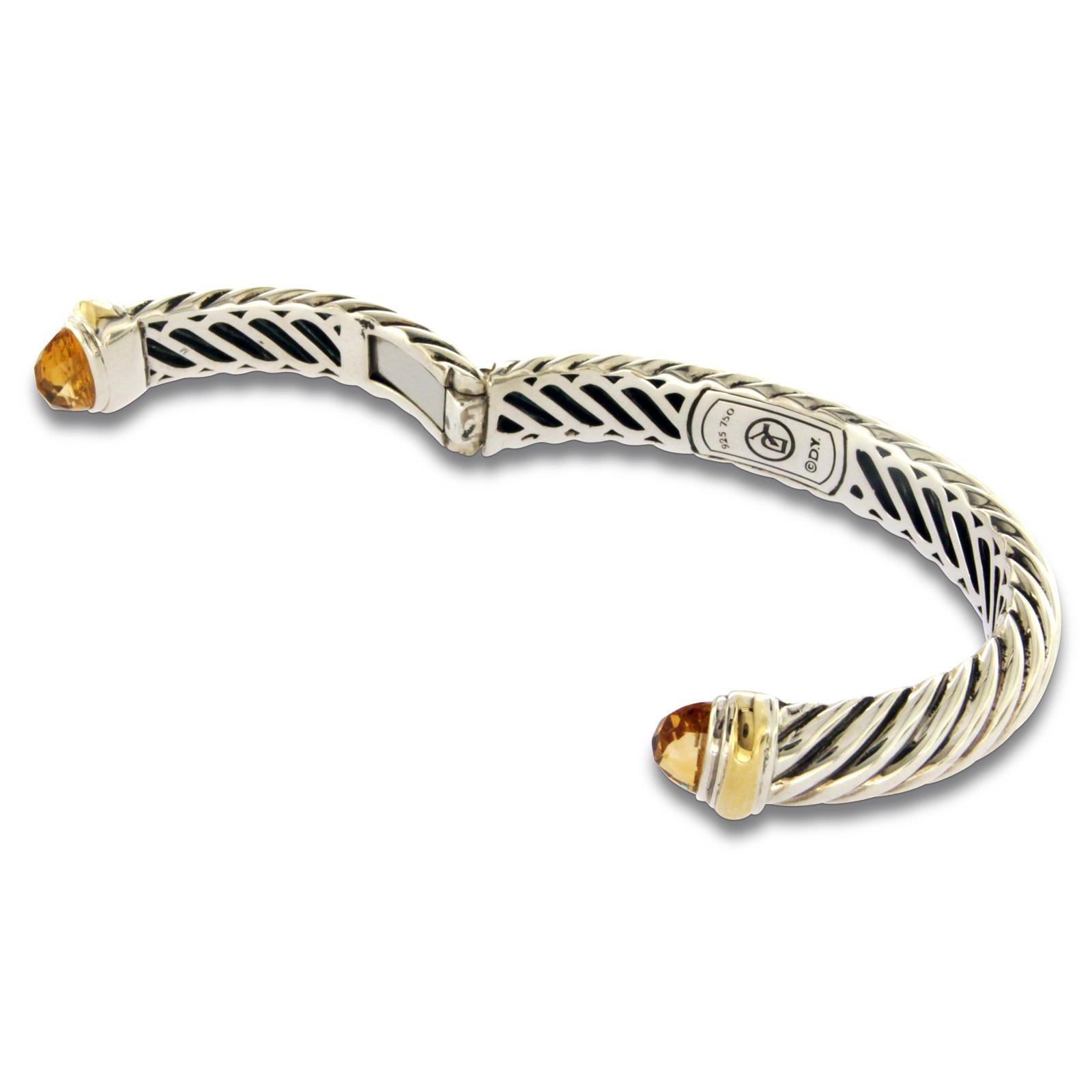 d.y. 925 750 bracelet