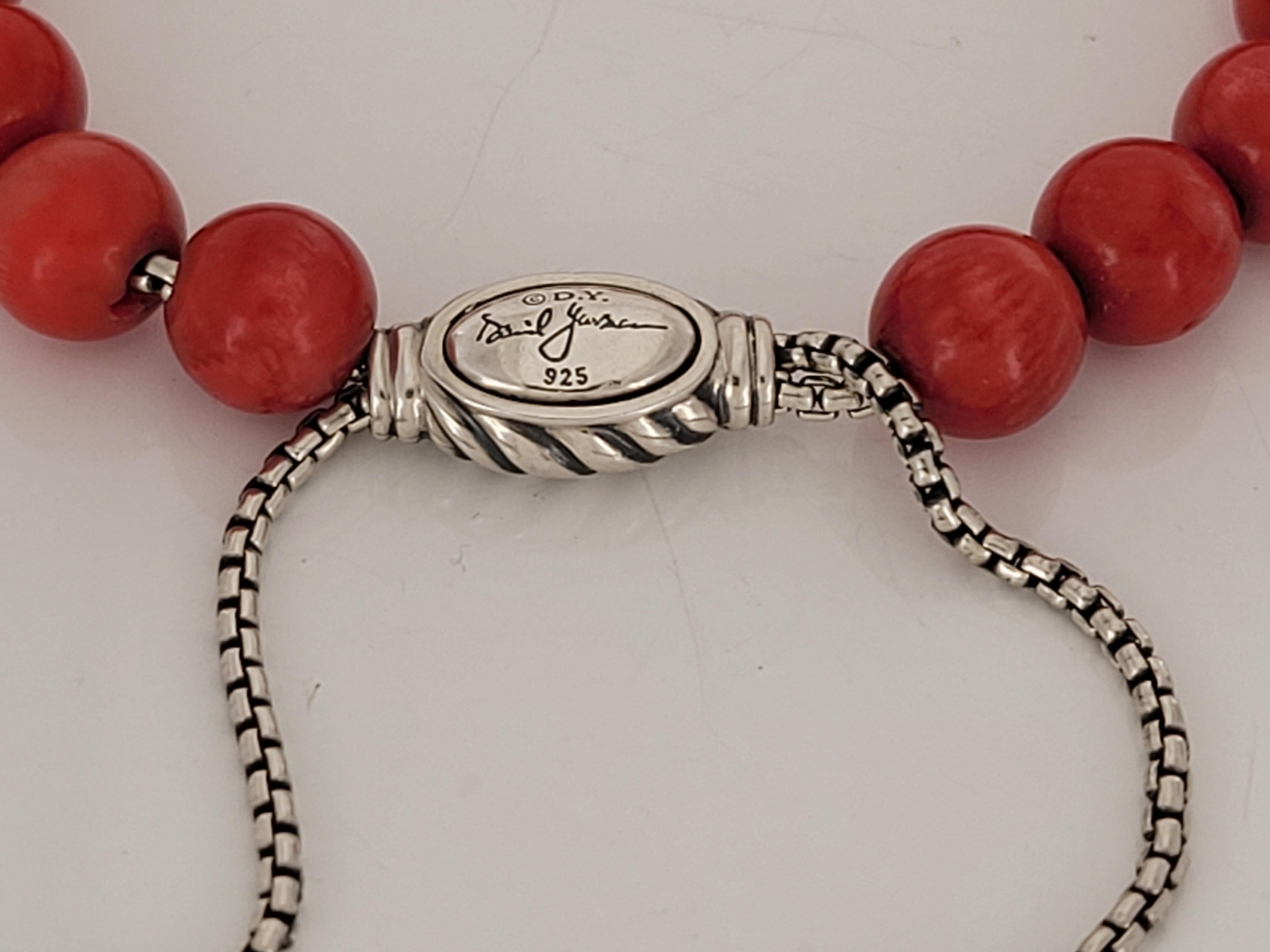 david yurman red string bracelet
