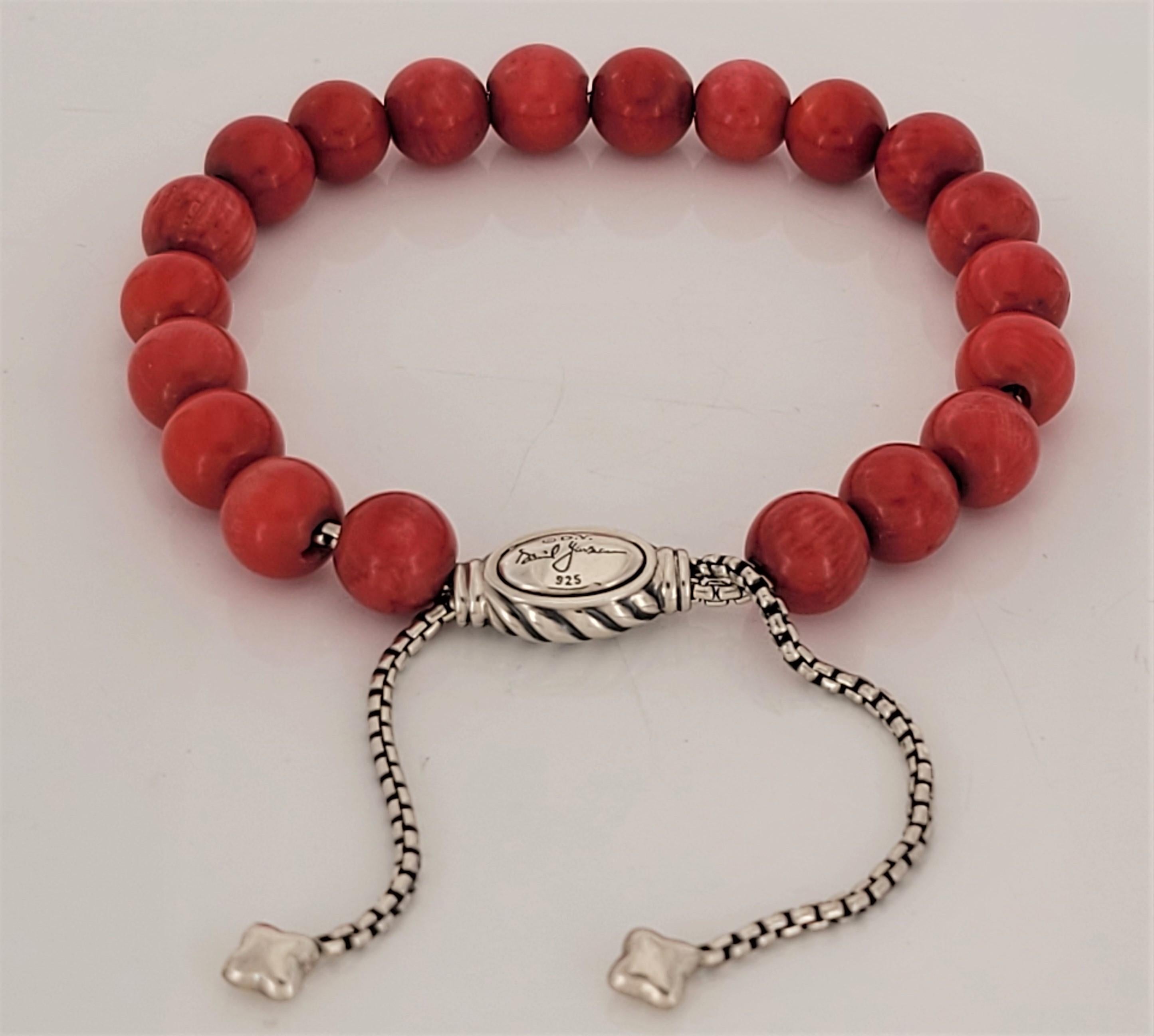 david yurman red string bracelet