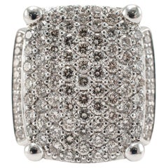 David Yurman Anillo de cóctel de diamantes Wheaton de plata de ley 925