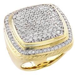 Anillo David Yurman Albion de oro amarillo de 18k y diamantes Anillo David Yurman Albion de oro amarillo de 18k y diamantes