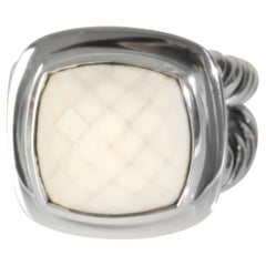 David Yurman Albion Agate Ring in  Sterling Silver