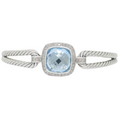 David Yurman Albion Blue Topaz Bangle