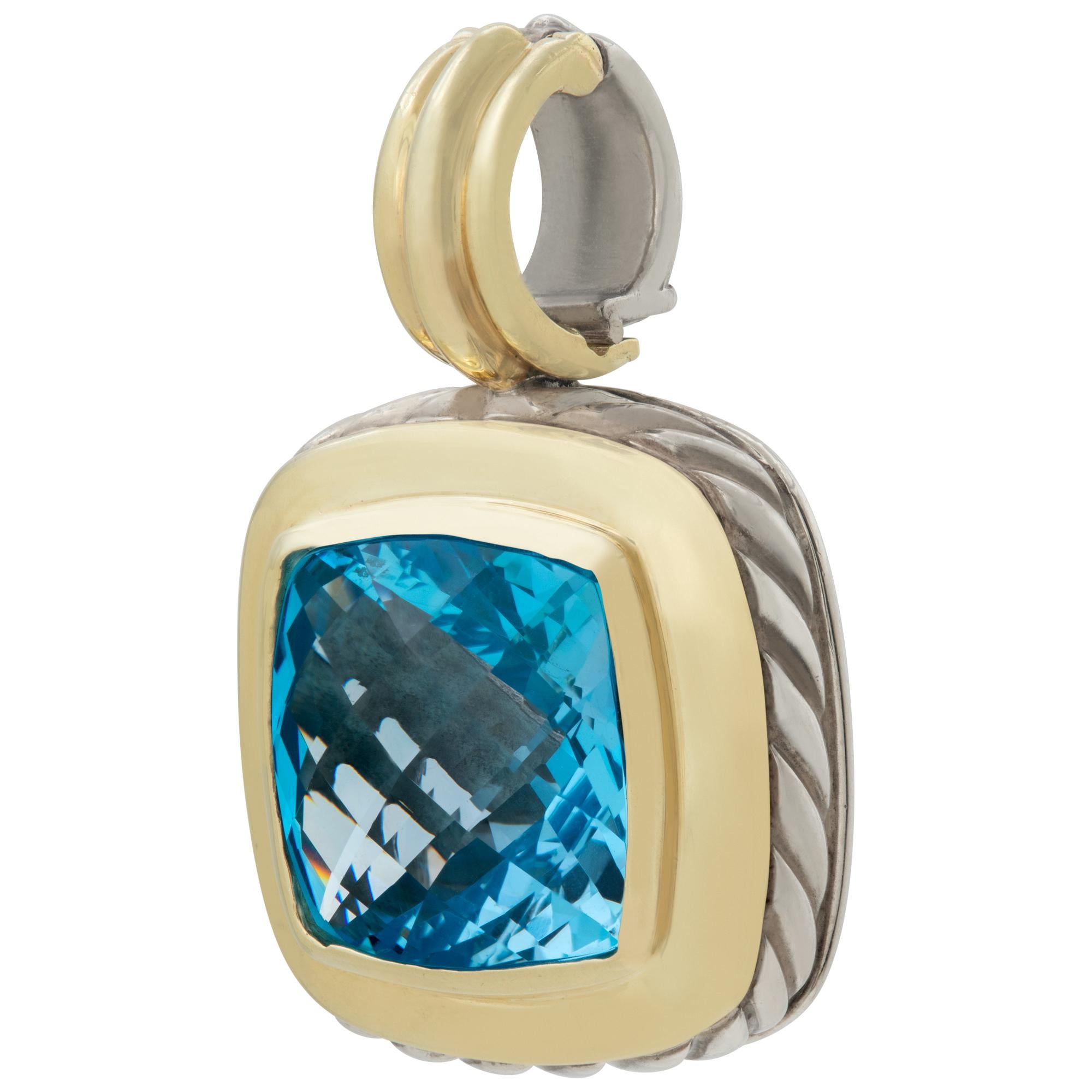 david yurman blue stone necklace