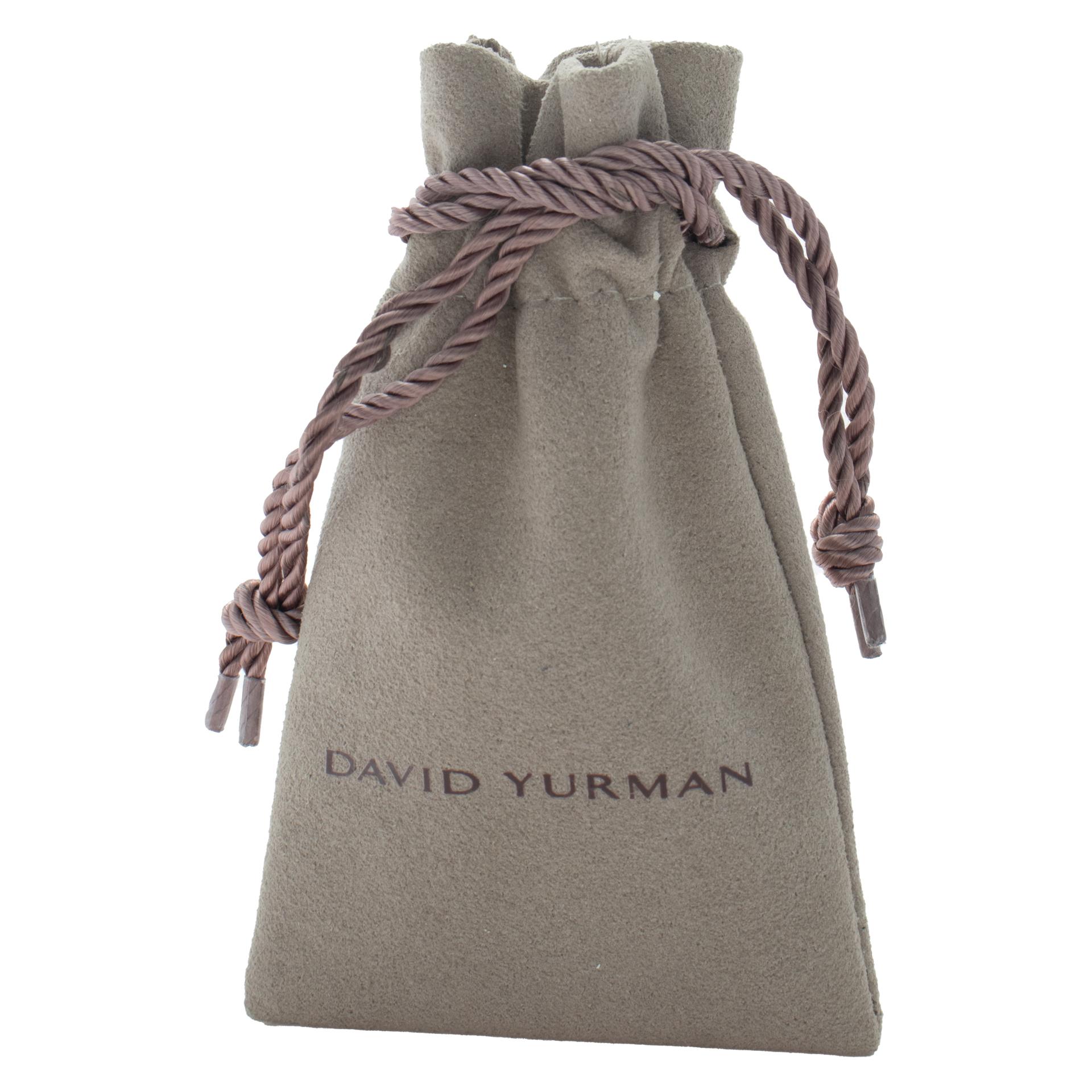 Women's David Yurman Albion citrine and diamond sterling silver pendant For Sale
