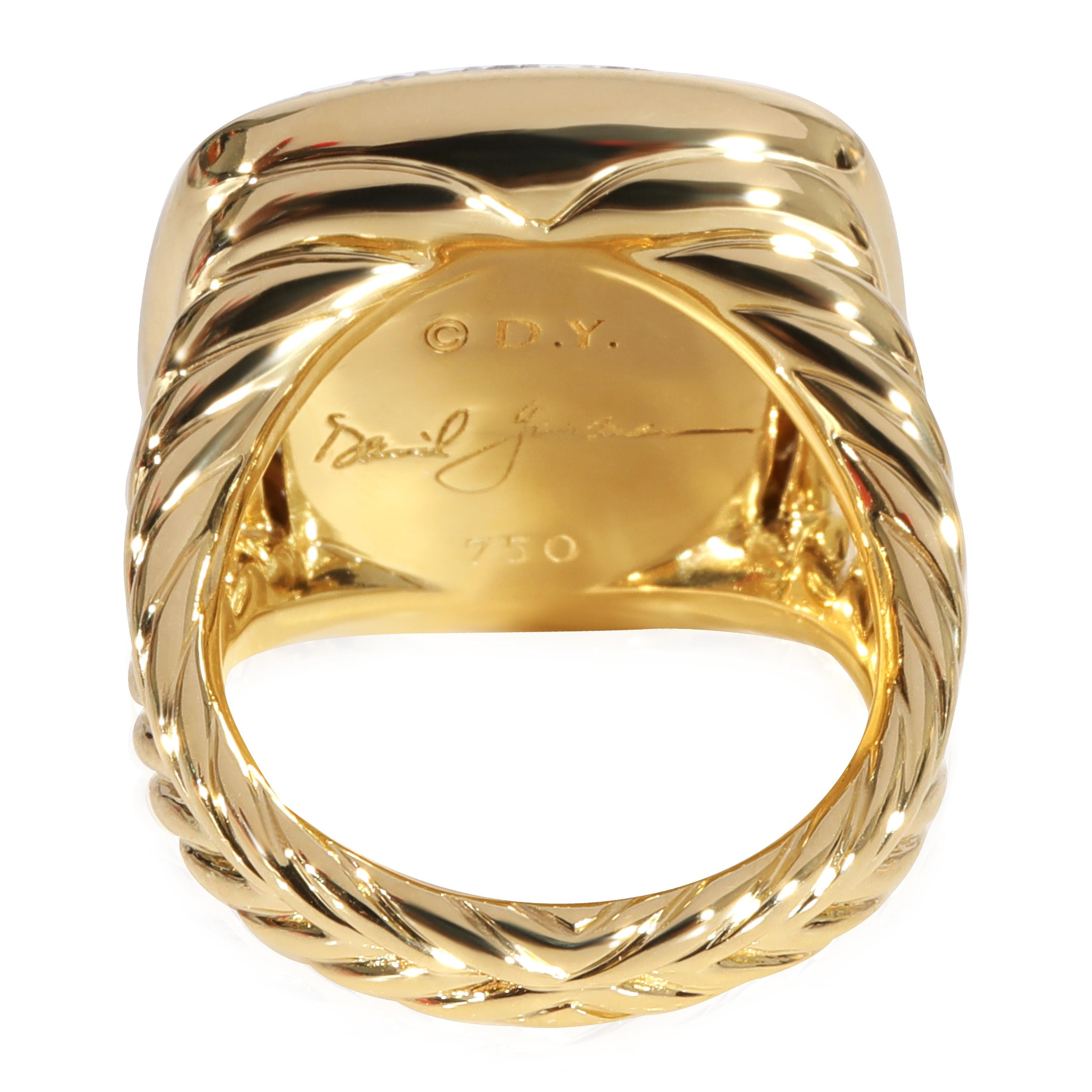David Yurman Albion Citrine Diamond  Ring in 18k Yellow Gold 0.31 CTW

PRIMARY DETAILS
SKU: 121370
Listing Title: David Yurman Albion Citrine Diamond  Ring in 18k Yellow Gold 0.31 CTW
Condition Description: Retails for 4200 USD. In excellent
