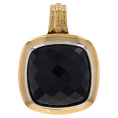 David Yurman Ciondolo con Onice Albion in argento 925, oro giallo 18k