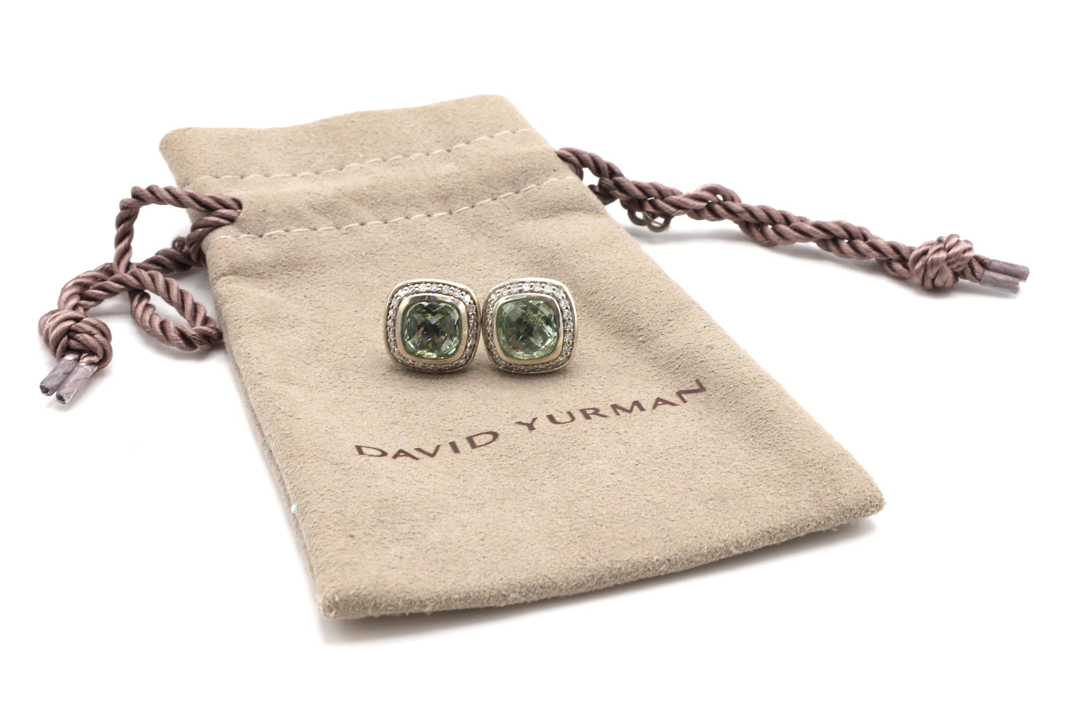 david yurman prasiolite earrings
