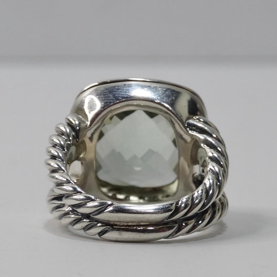 emerald ring david yurman