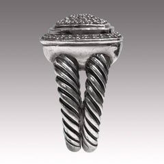 David Yurman Albion Pave Diamond Ring