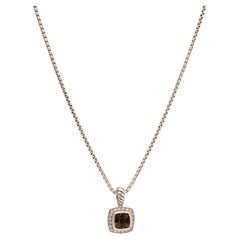 David Yurman Albion Topaz and Diamond Necklace