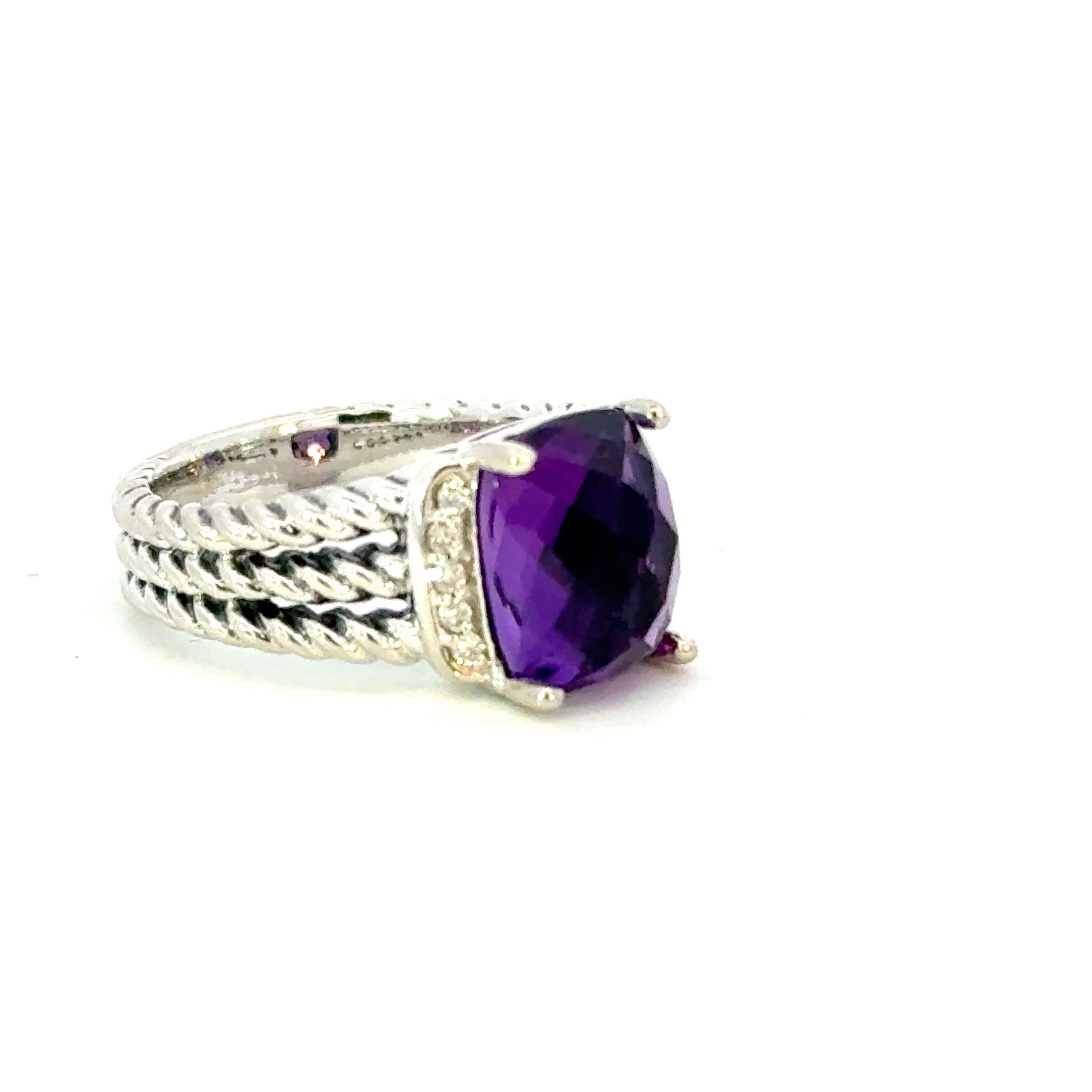 Auténtico Anillo David Yurman Amatista Diamante Tamaño 5,5 Plata de Ley Estate DY651

VENDEDOR DE CONFIANZA DESDE 2002

¡¡POR FAVOR VEA NUESTROS CIENTOS DE COMENTARIOS POSITIVOS DE NUESTROS CLIENTES!!

ENVÍO GRATUITO

Detalles
Piedras: Amatista,