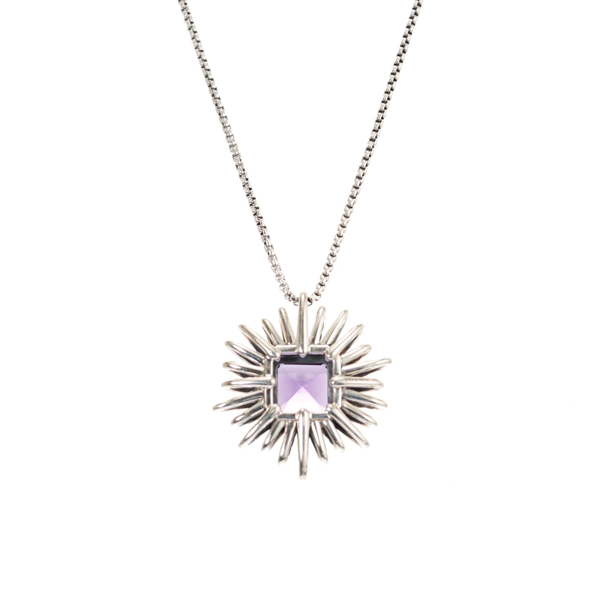 david yurman amethyst pendant