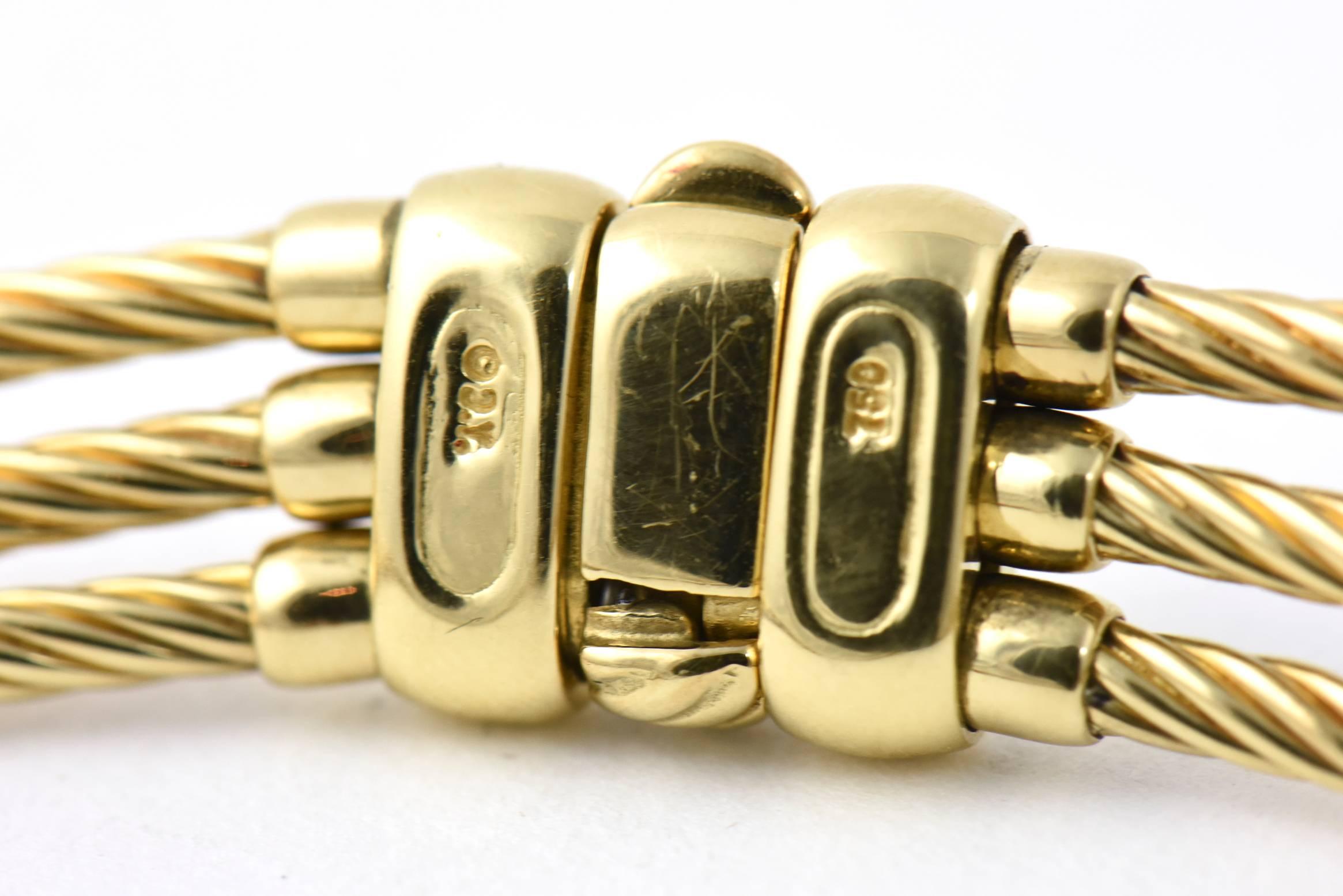 Bead David Yurman Amethyst Gold Cable Necklace