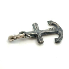 David Yurman Anchor Amulet Sterling Silver Estate