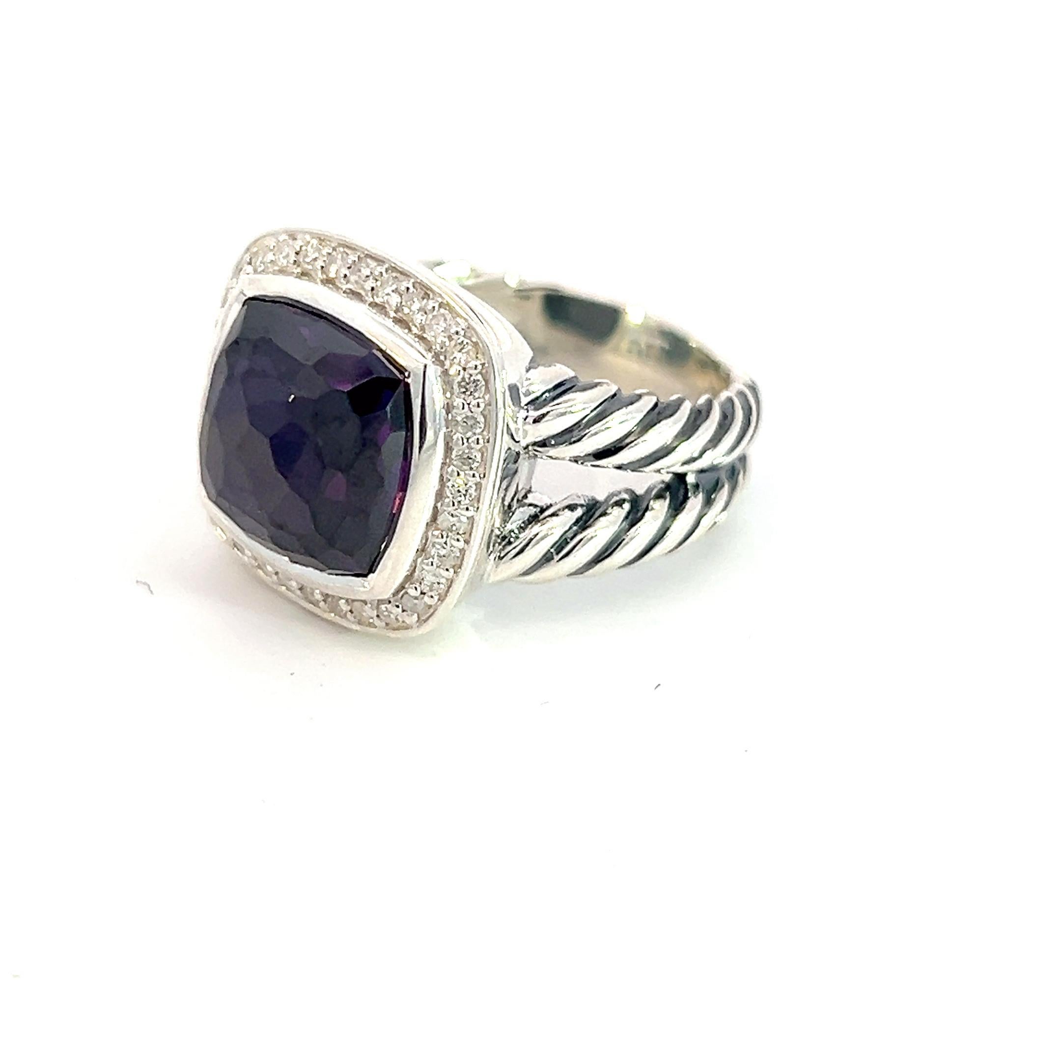 Authentic David Yurman Black Orquid Diamond Albion Ring Size 7.5 0.22 Ct Sil 15 mm DY372

Retail: $999.00

Ring from ALBION COLLECTION

This elegant Authentic David Yurman ring is made of sterling silver.

TRUSTED SELLER SINCE 2002

PLEASE SEE OUR