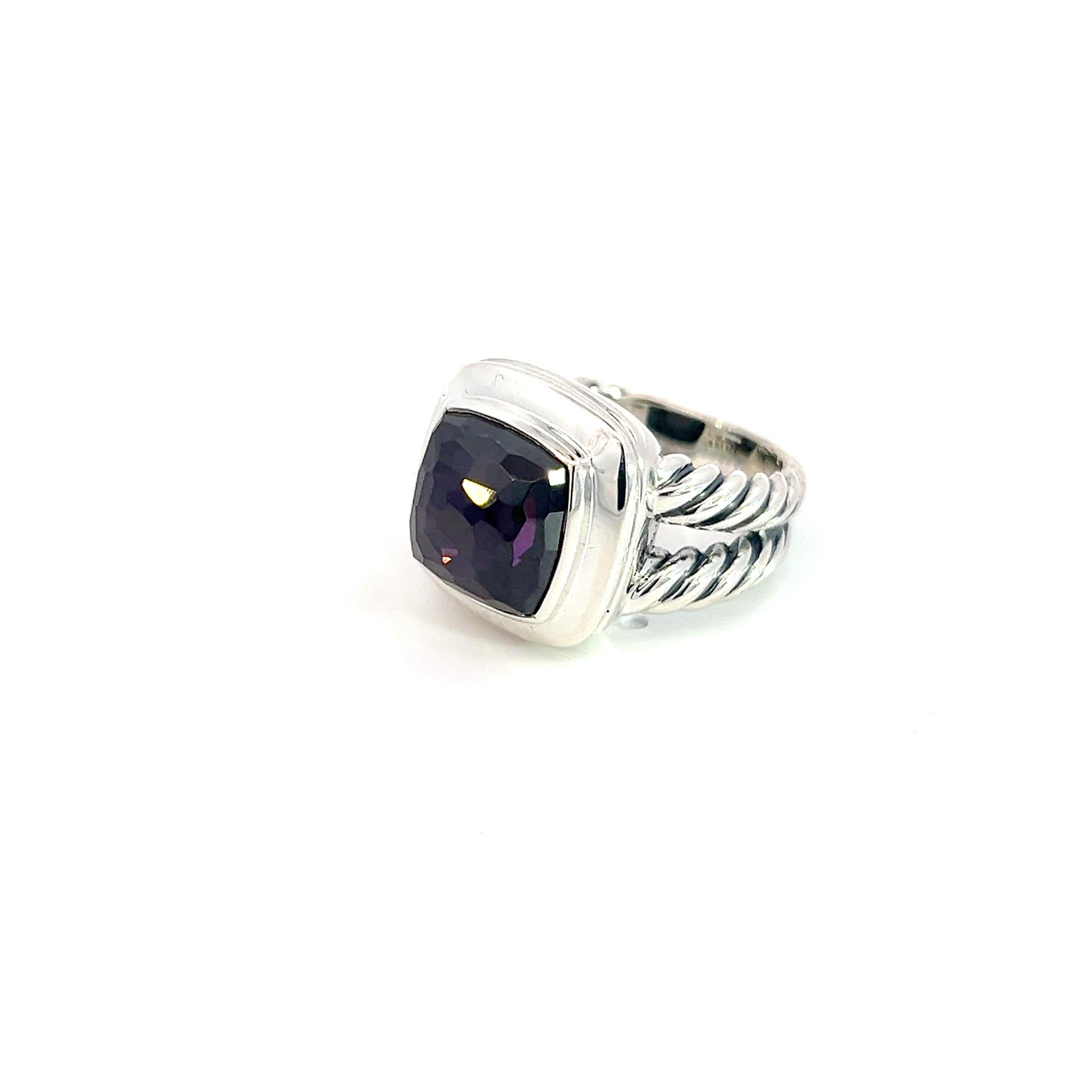Authentic David Yurman Estate Black Orquid Albion Ring Size 6 Silver 11 mm DY359

Retail: $590

Ring from ALBION COLLECTION

This elegant Authentic David Yurman ring is made of sterling silver.

TRUSTED SELLER SINCE 2002

PLEASE SEE OUR HUNDREDS OF
