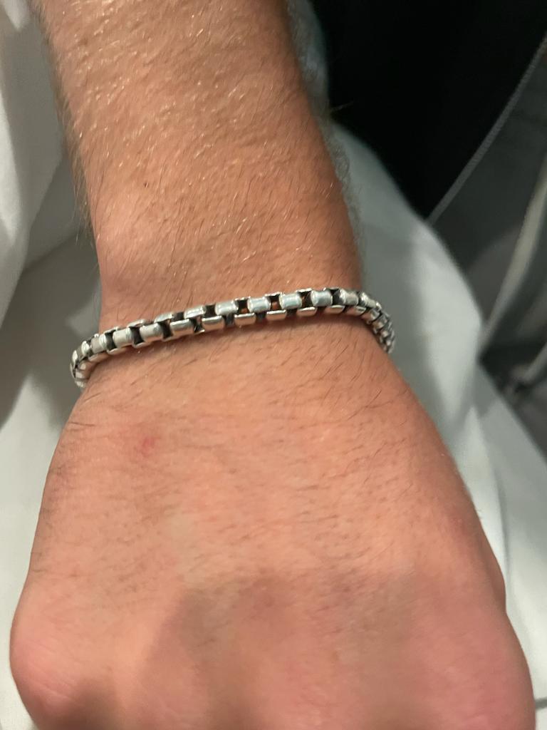 Authentique David Yurman Estate Box Bracelet 8.5