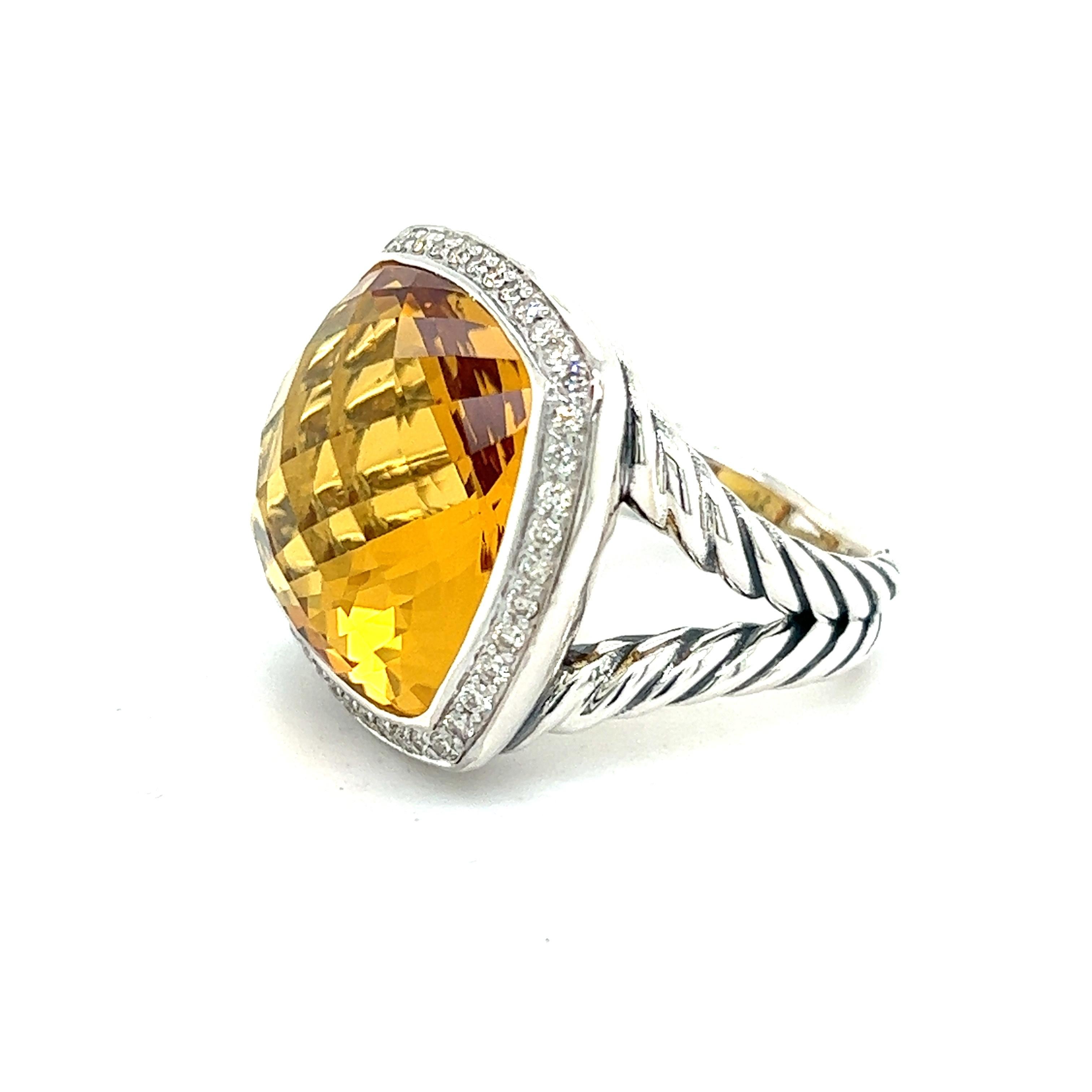 Authentic David Yurman Estate Citrine Albion Ring Size 5.5 17 mm Silver DY200

Retail: $2,400

ALBION COLLECTION Large 17 mm

This elegant Authentic David Yurman ring is made of sterling silver.

TRUSTED SELLER SINCE 2002

PLEASE SEE OUR HUNDREDS OF