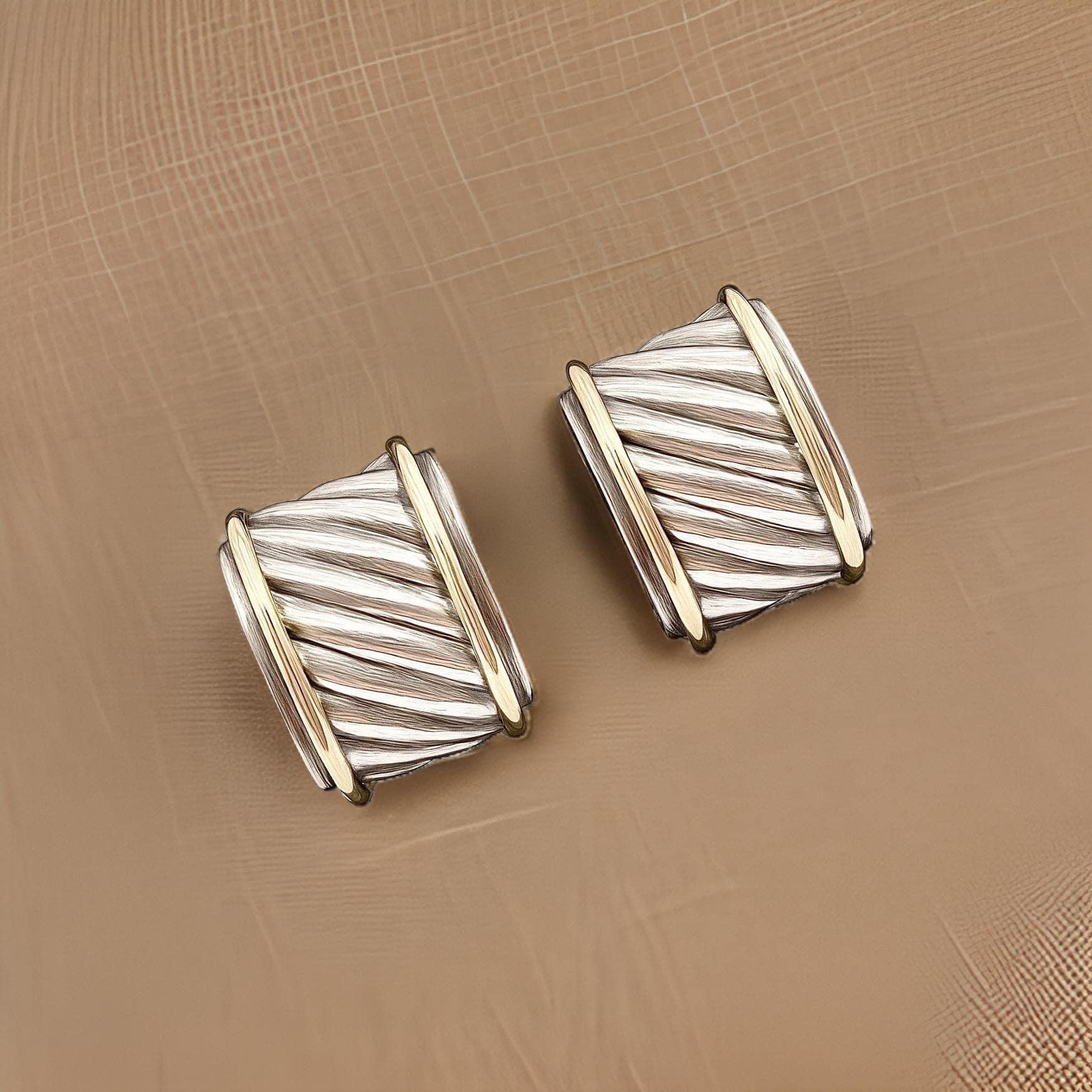 David Yurman Authentic Estate Cable Thoroughbred Earrings 14k Gold + Silver DY491

Retail: $999

TRUSTED SELLER SINCE 2002

PLEASE SEE OUR HUNDREDS OF POSITIVE FEEDBACKS FROM OUR CLIENTS!!

FREE SHIPPING

Details
Grams: 14.1
Metal: Sterling Silver +
