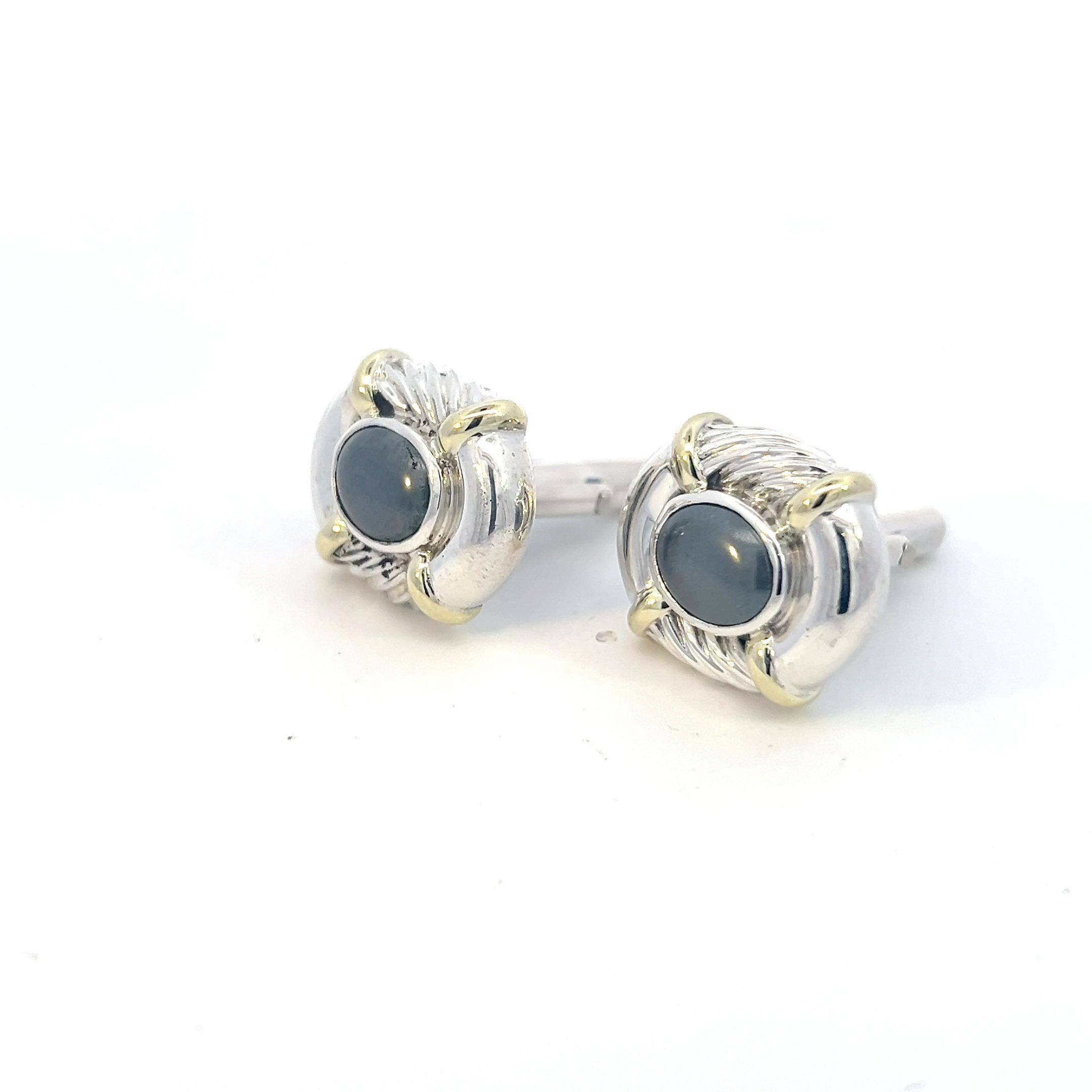 Authentic David Yurman Estate Hematite Cufflinks 14k Gold & Silver 17 Grams DY418

Retail: $999.00

TRUSTED SELLER SINCE 2002

PLEASE SEE OUR HUNDREDS OF POSITIVE FEEDBACKS FROM OUR CLIENTS!!

FREE SHIPPING

Details
Cufflinks: Hematite
