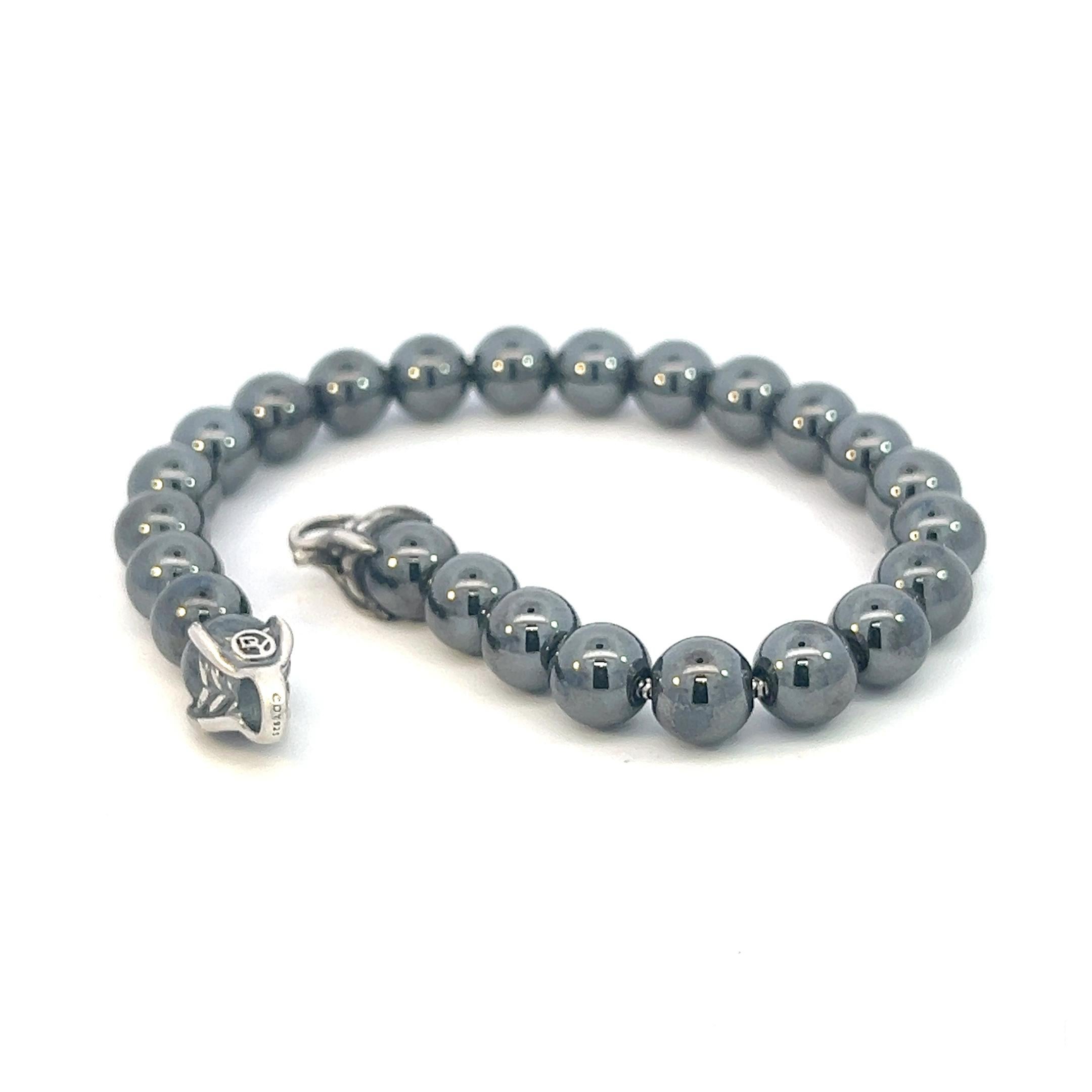 Authentic David Yurman Estate Hematite Polished Spiritual Beads Bracelet Silver DY419

Retail: $425.00

This elegant Authentic David Yurman bracelet is made of sterling silver.

TRUSTED SELLER SINCE 2002

PLEASE SEE OUR HUNDREDS OF POSITIVE