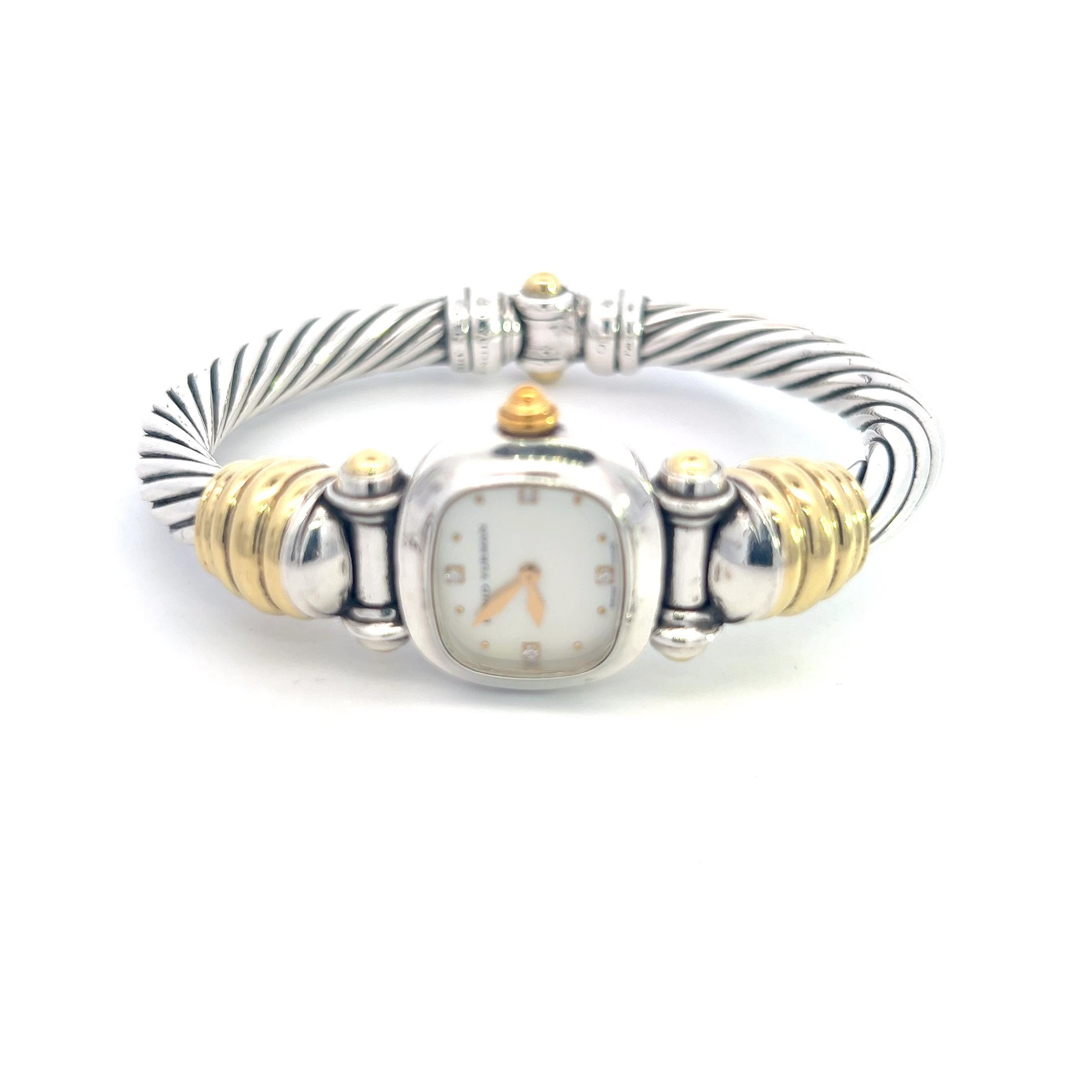David Yurman Authentic Estate Mother of Pearl Watch 6