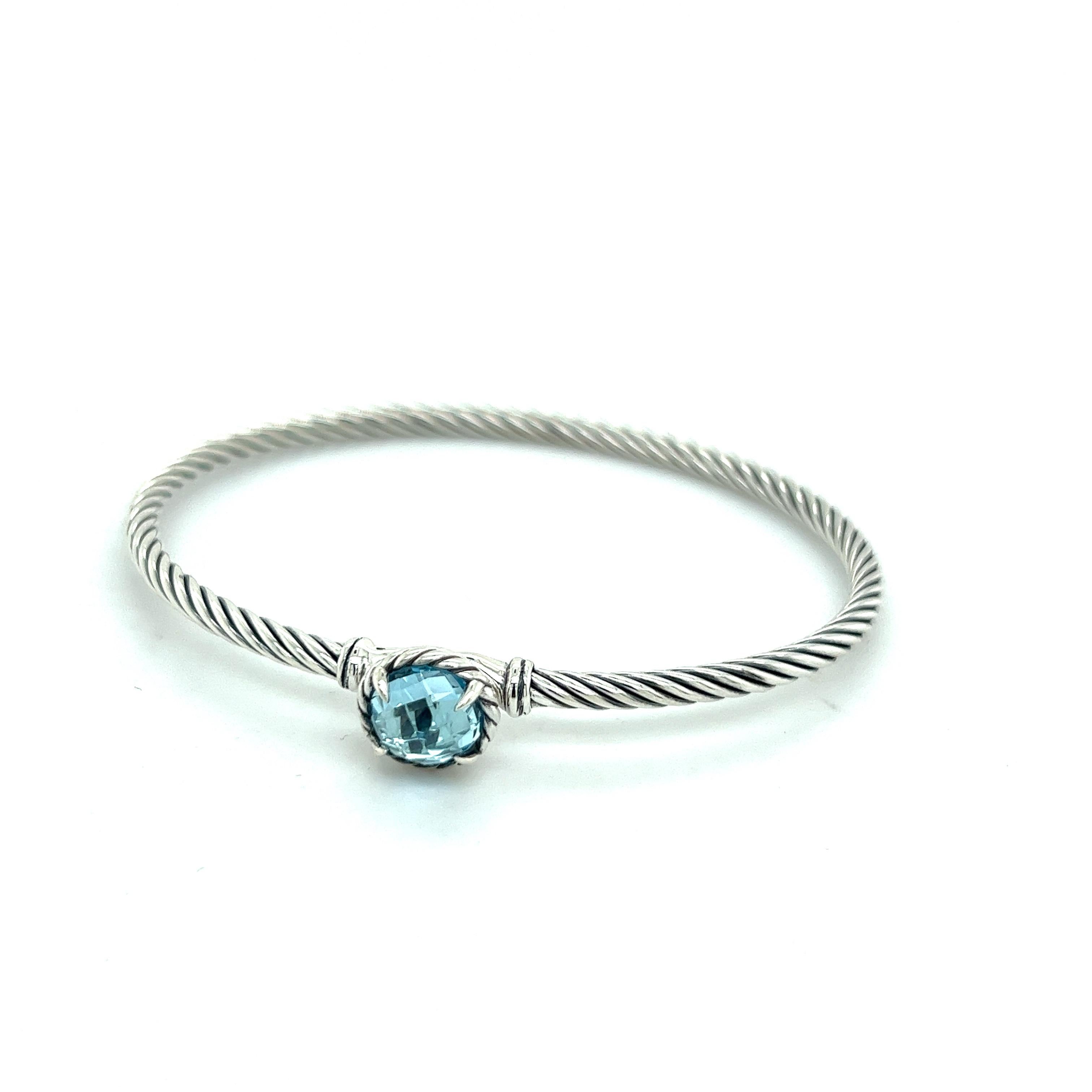 david yurman aquamarine bracelet