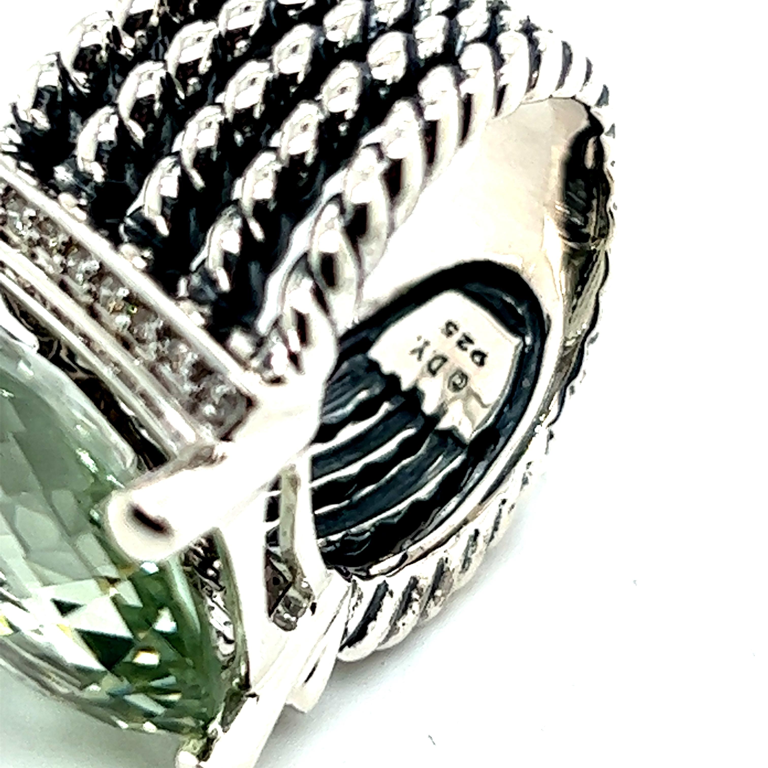 david yurman pave diamond ring