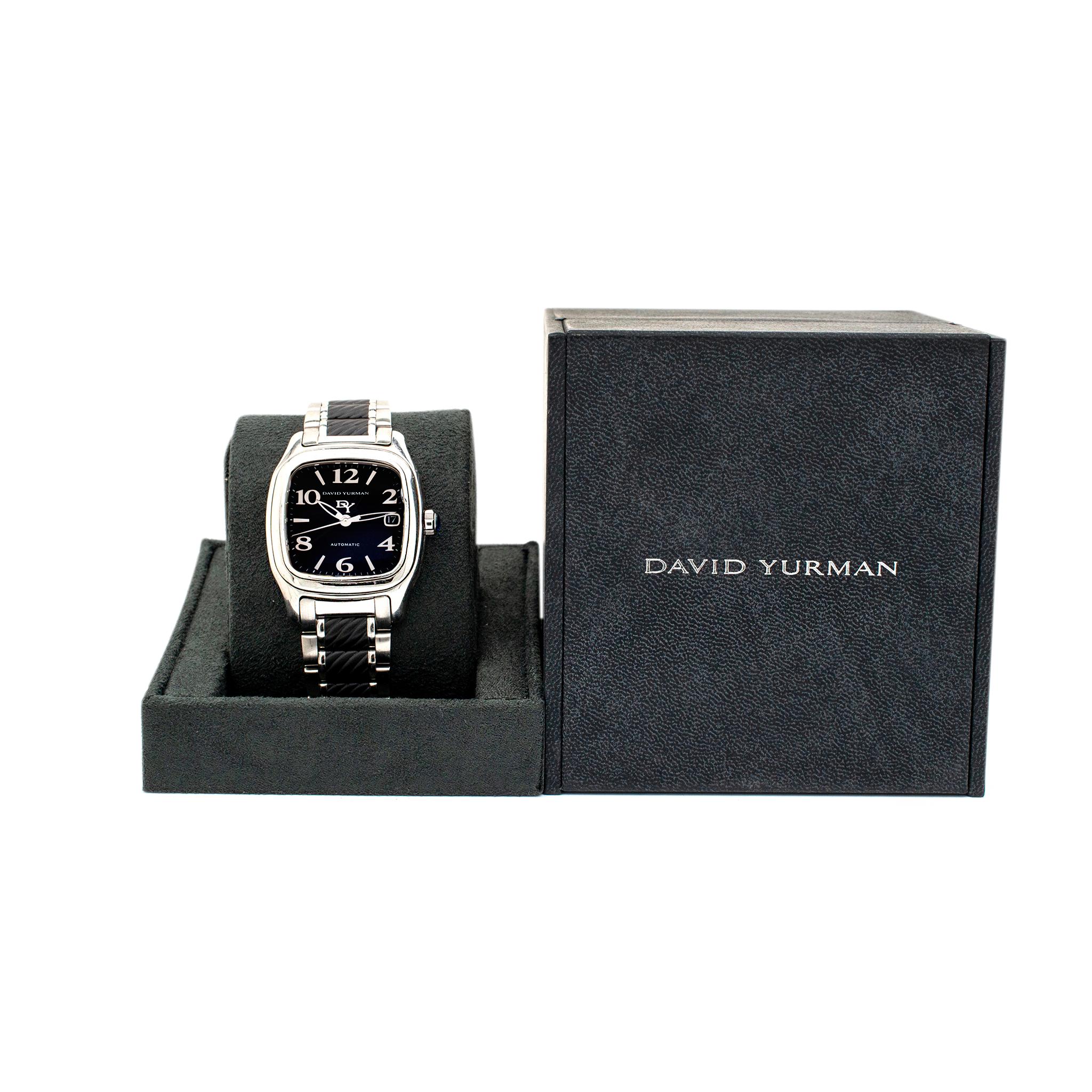 David Yurman Belmont T301-L 35MM Edelstahl-Uhr 2