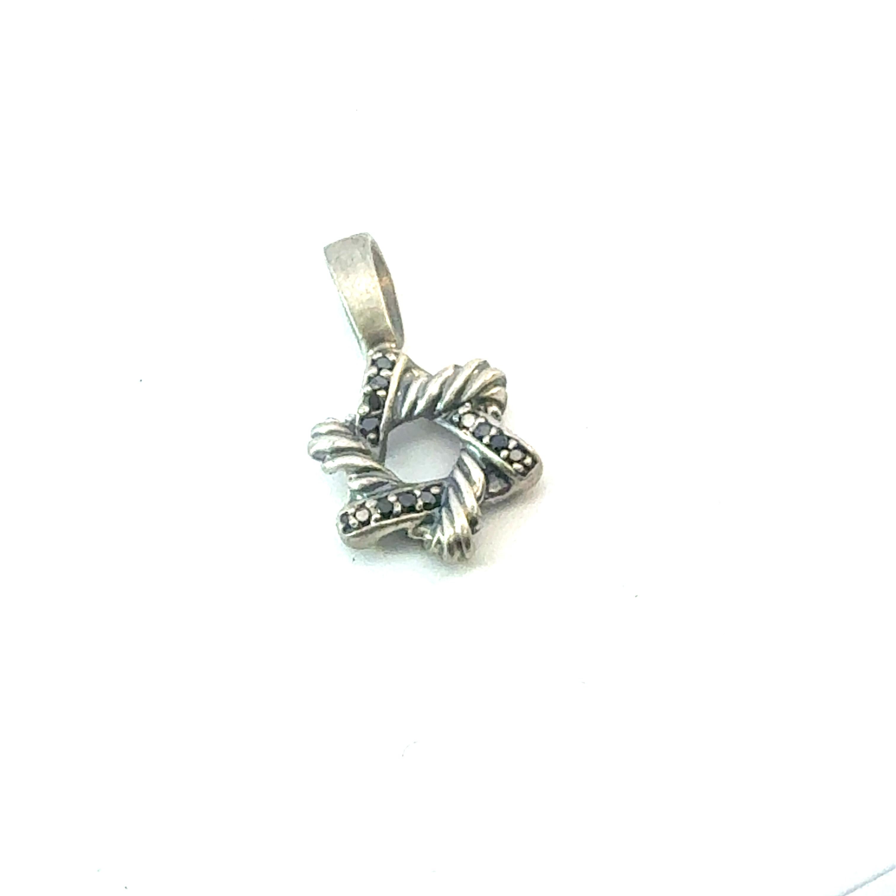 Authentic David Yurman Black Diamond Star of David Pendant Sterling Silver Estate DY657

Retail: $549.00

This elegant Authentic David Yurman Star of David Pendant is made of sterling silver.

TRUSTED SELLER SINCE 2002

PLEASE SEE OUR HUNDREDS OF