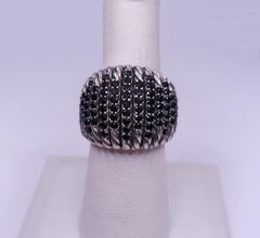 David Yurman Black Spinel Tempo Ring
