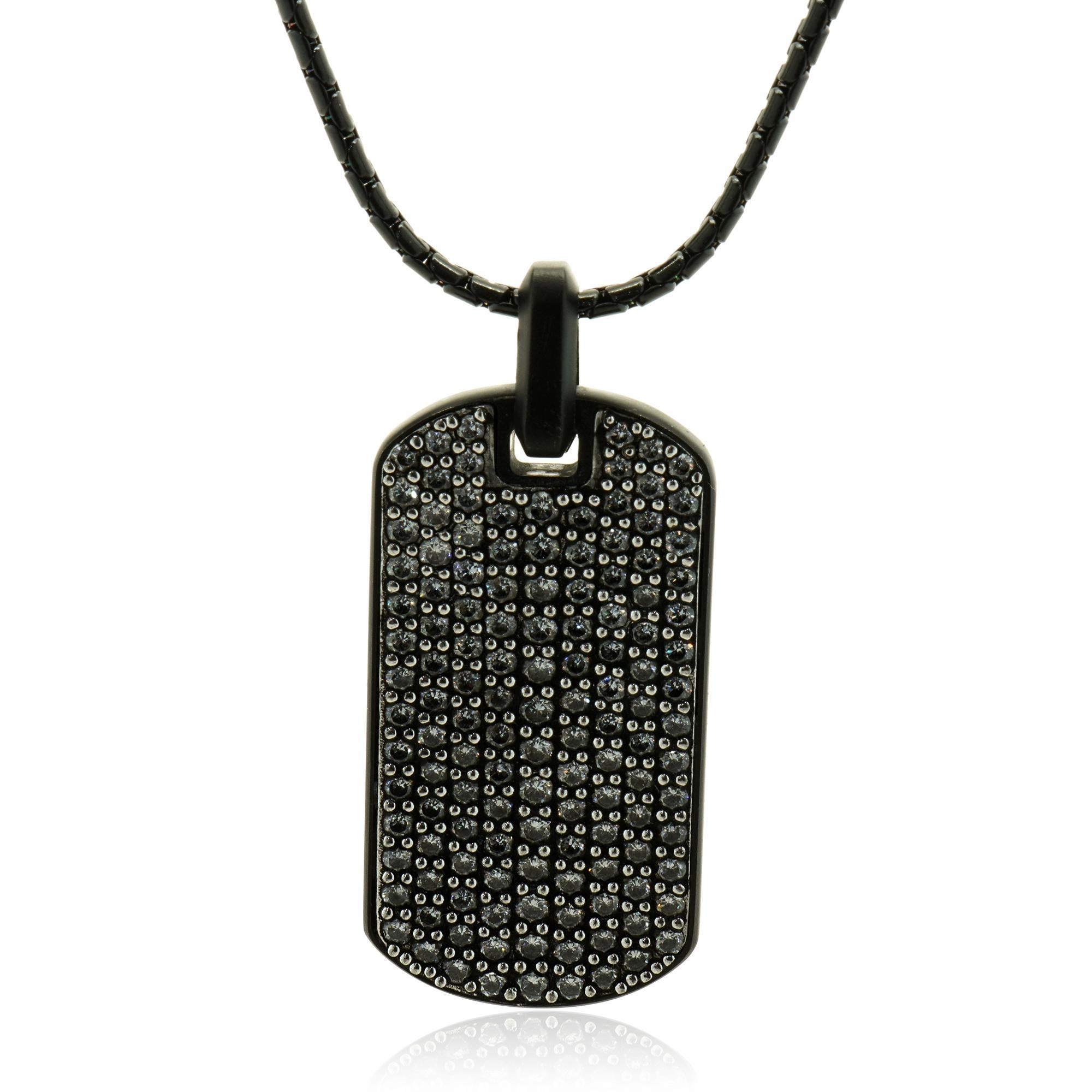 Designer: David Yurman
Material: titanium / stainless steel
Dimensions: chain measures 24-inches
Weight: 24.59 grams

605-732