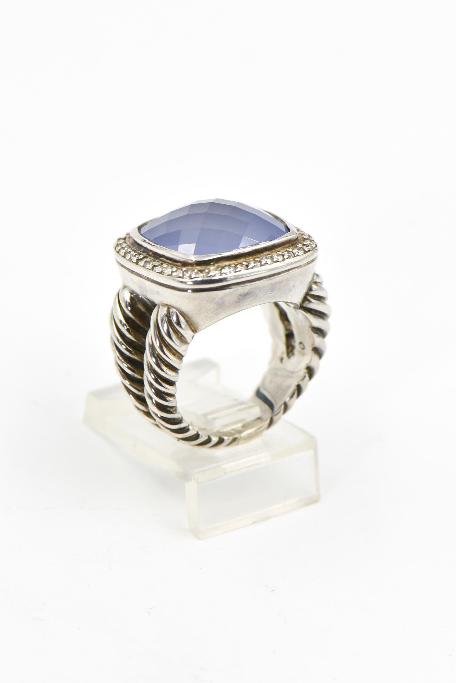 chalcedony rings david yurman