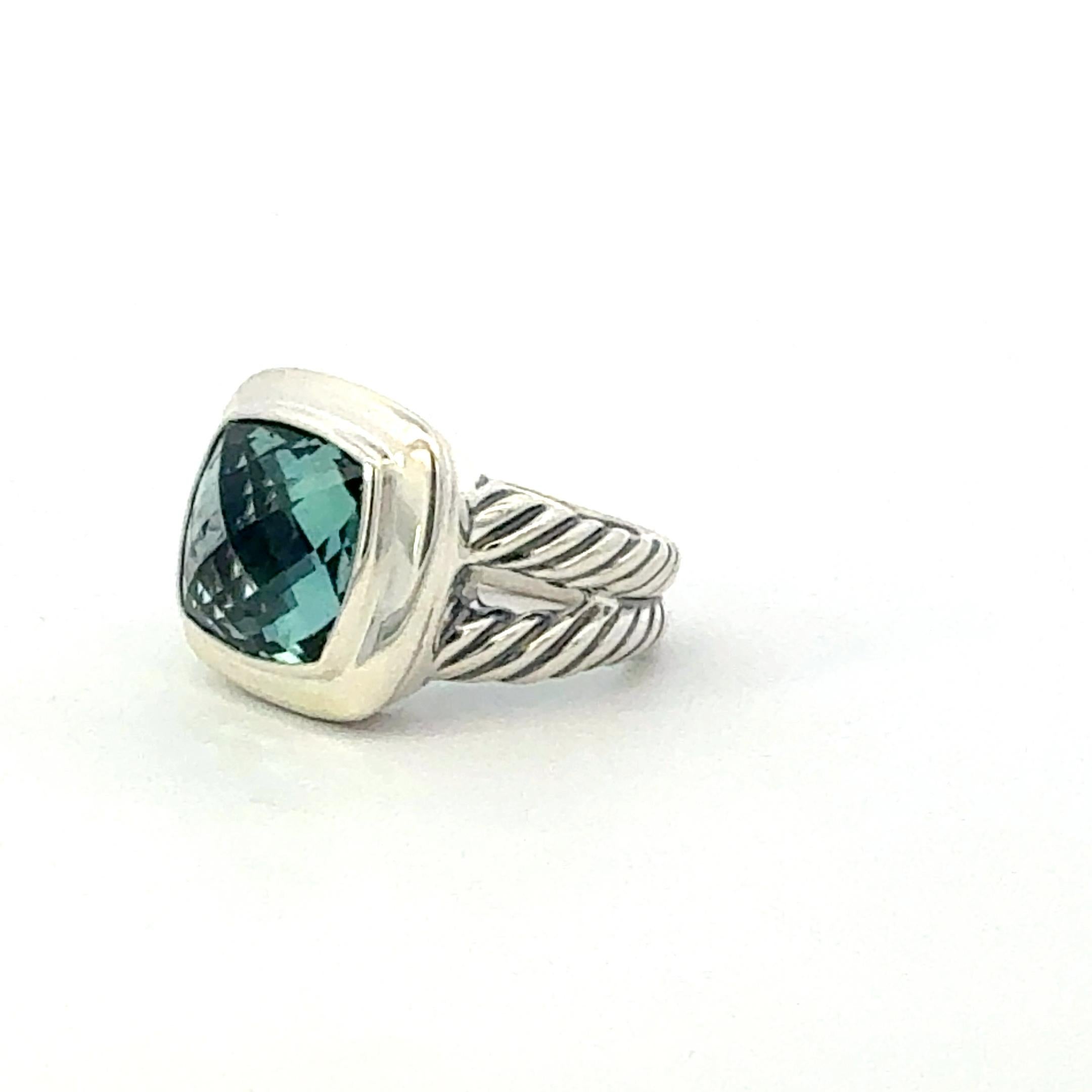 Authentic David Yurman Blue Topaz Albion Ring Size 10, 14 mm Sterling Silver Estate DY646

TRUSTED SELLER SINCE 2002

PLEASE SEE OUR HUNDREDS OF POSITIVE FEEDBACKS FROM OUR CLIENTS!!

FREE SHIPPING

Details
Stone: London Blue Topaz
Collection:
