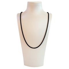 Collar con cadena en caja David Yurman Acero inoxidable con revestimiento de PVD negro, 2,7 mm