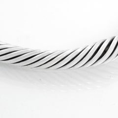 David Yurman Buckle Bracelet in Sterling Silver & 18k Yellow Gold