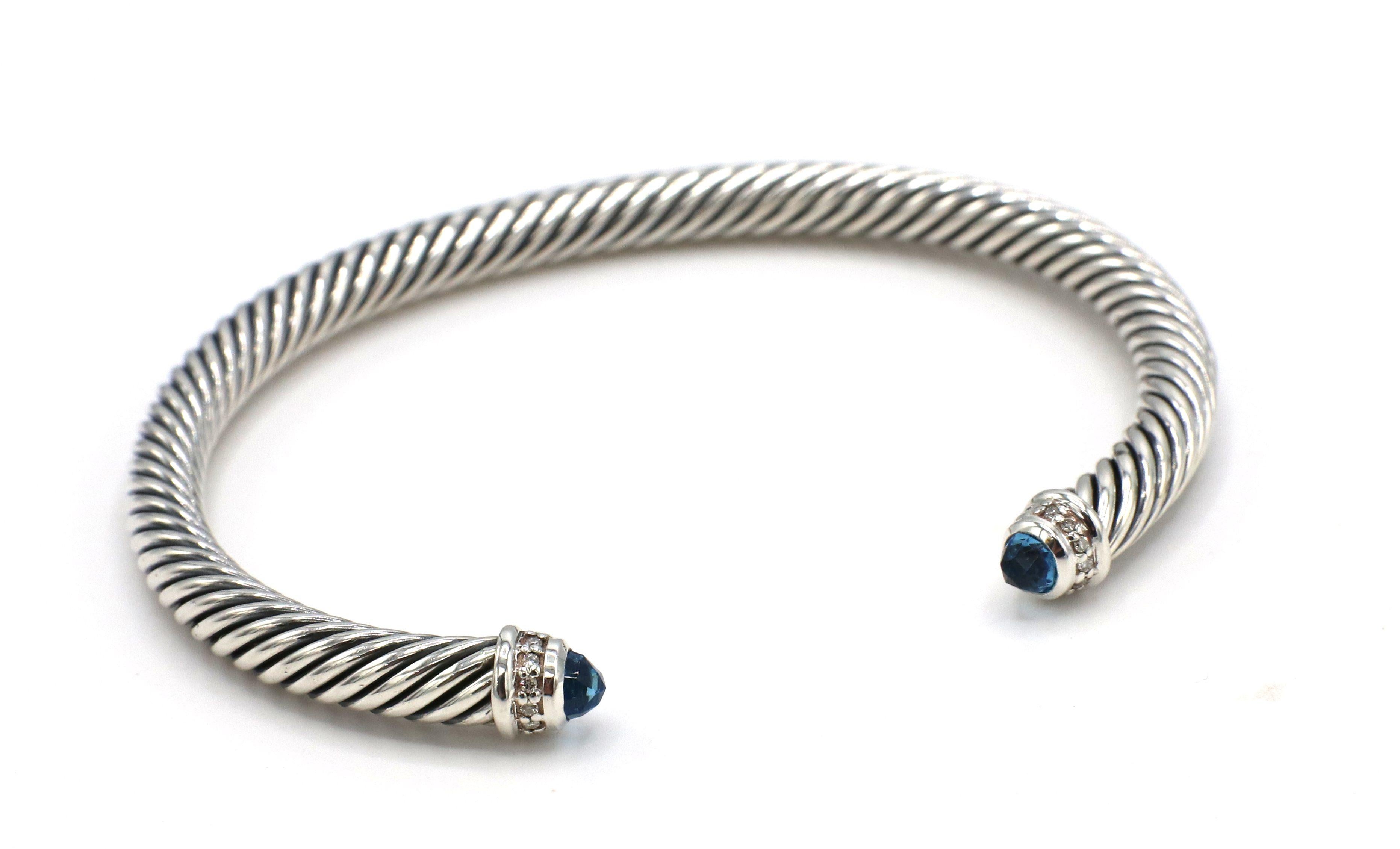 david yurman blue topaz bracelet